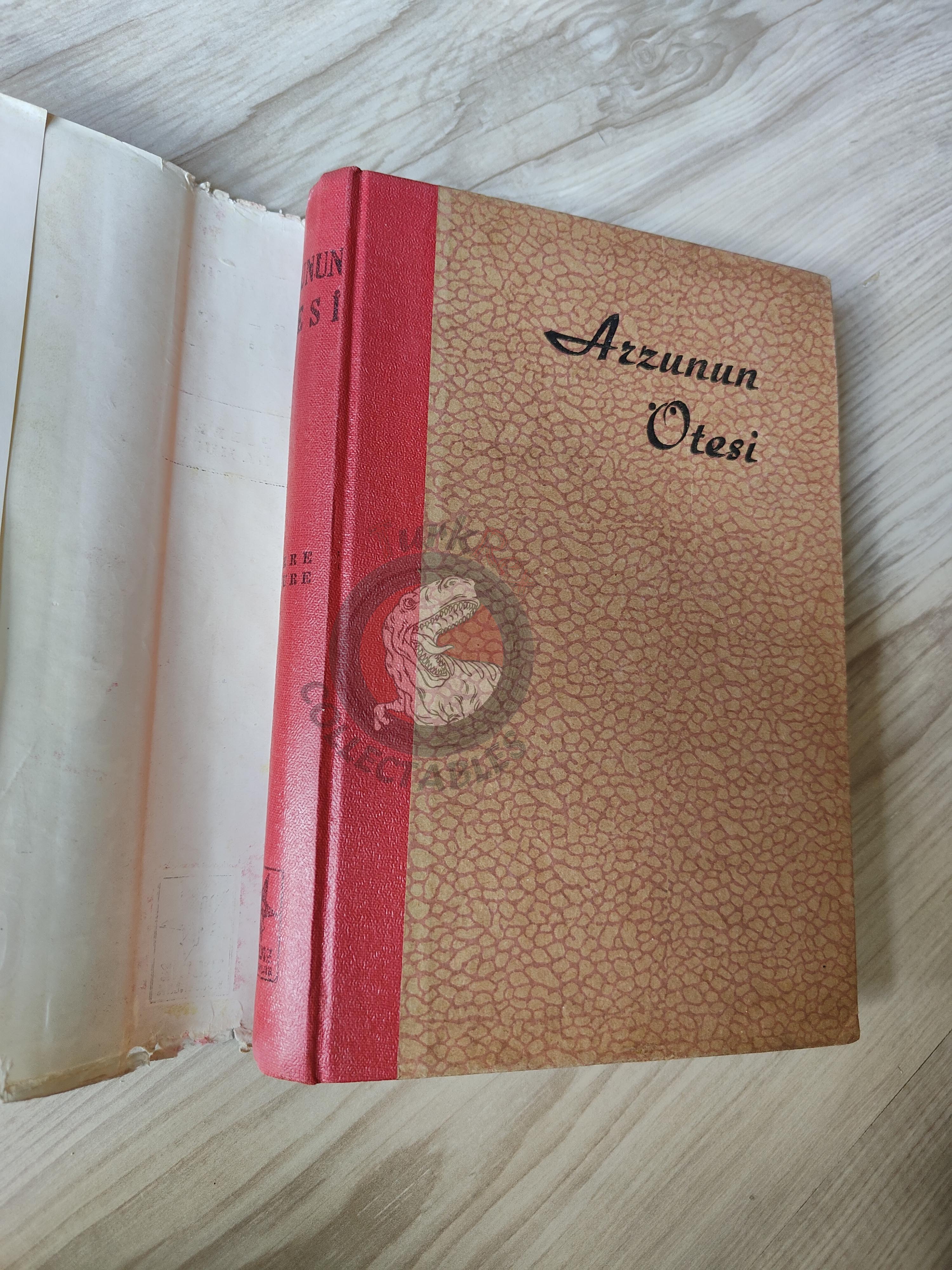 Pierre La Mure – Beyond Desire 1960 1st Turkish Book Turkey HC/DJ