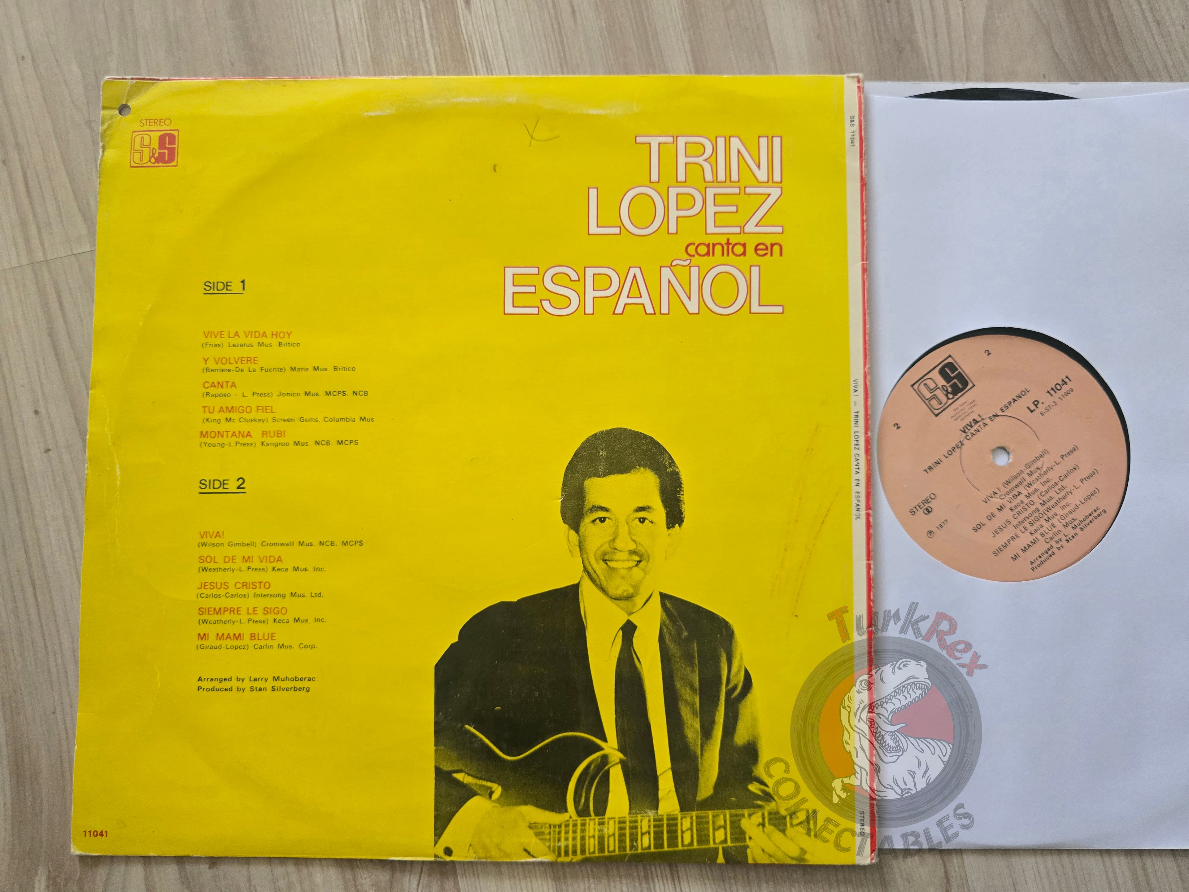 Trini Lopez – Viva! Turkish Pressing Vinyl Turkey Edition