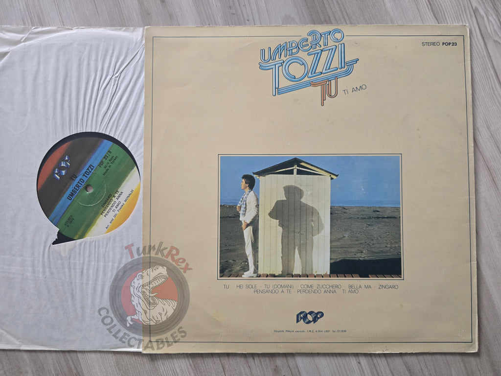 Umberto Tozzi – Tu Turkish Pressing Vinyl Turkey Edition
