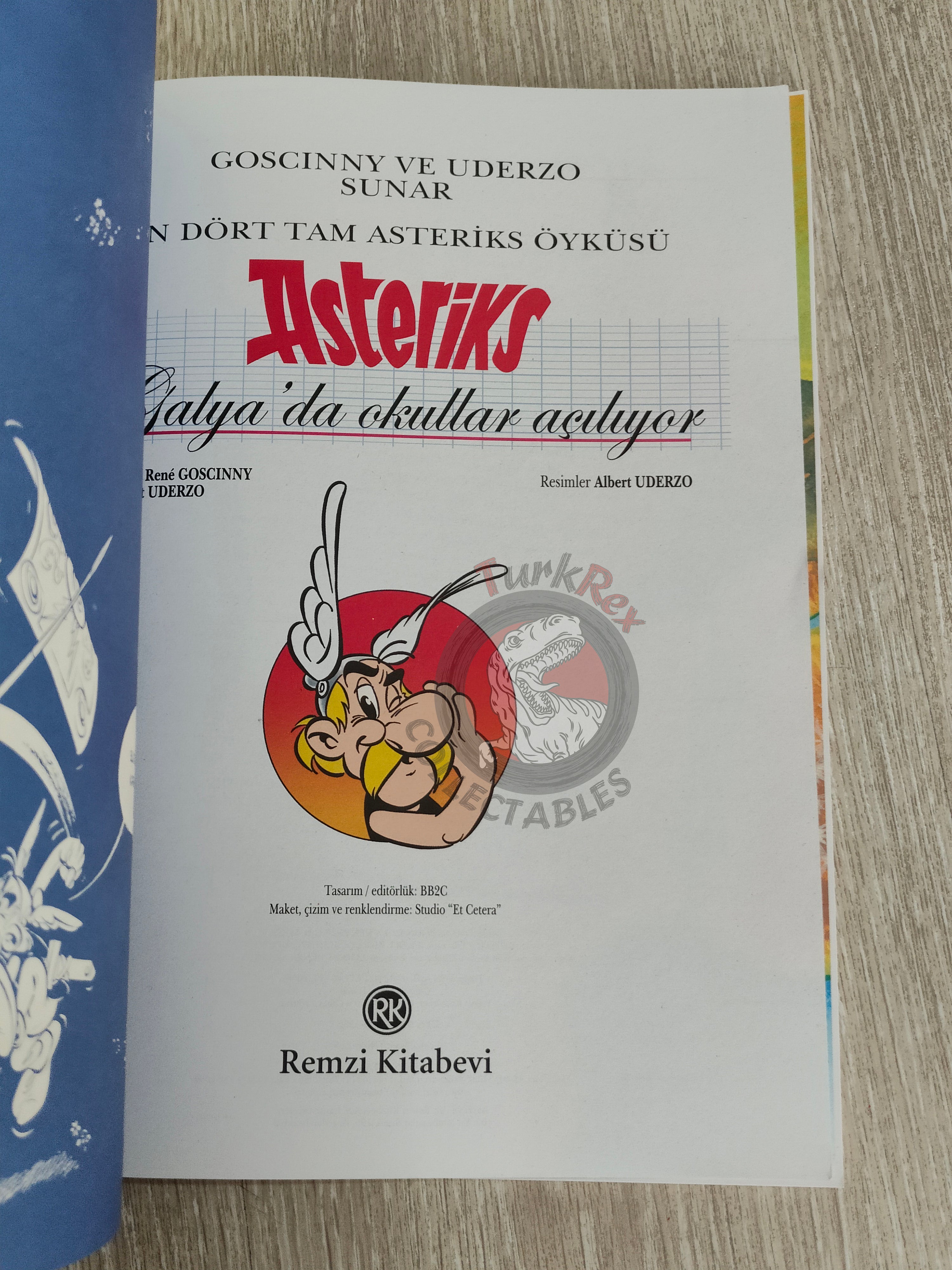 Asterix – Asterix and the Class Act 2008 1st Edition Turkish Edition Comic Turkey