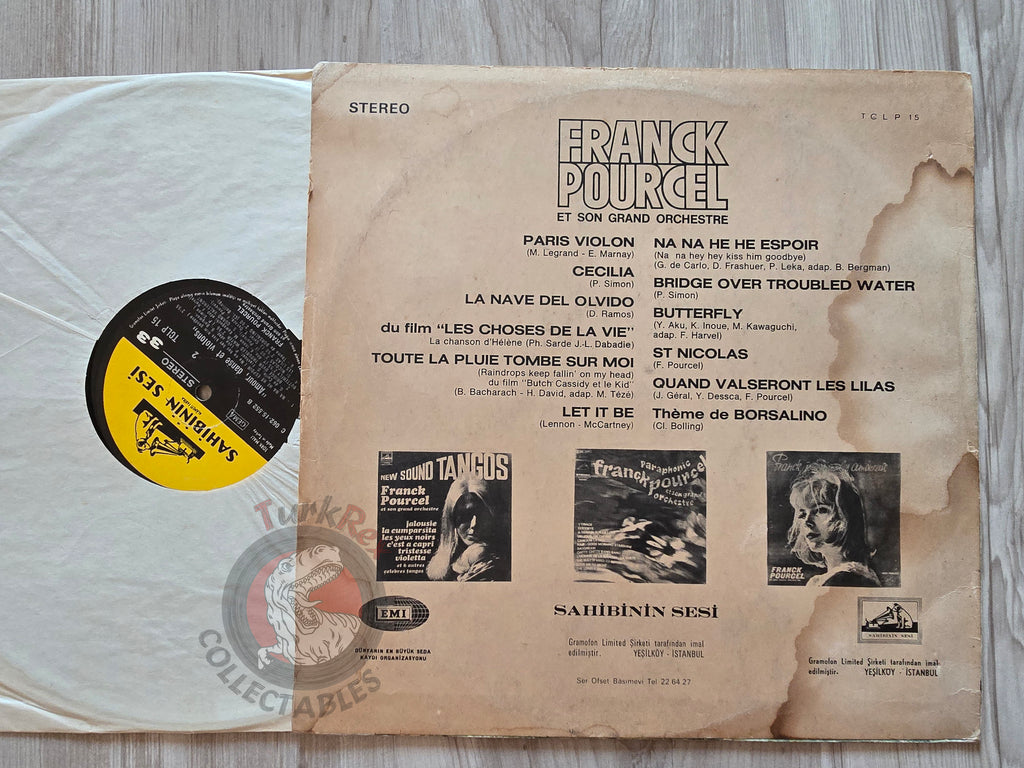 Franck Pourcel – Amour, Danse Et Violons No 35 Turkish Pressing Vinyl Turkey Edition