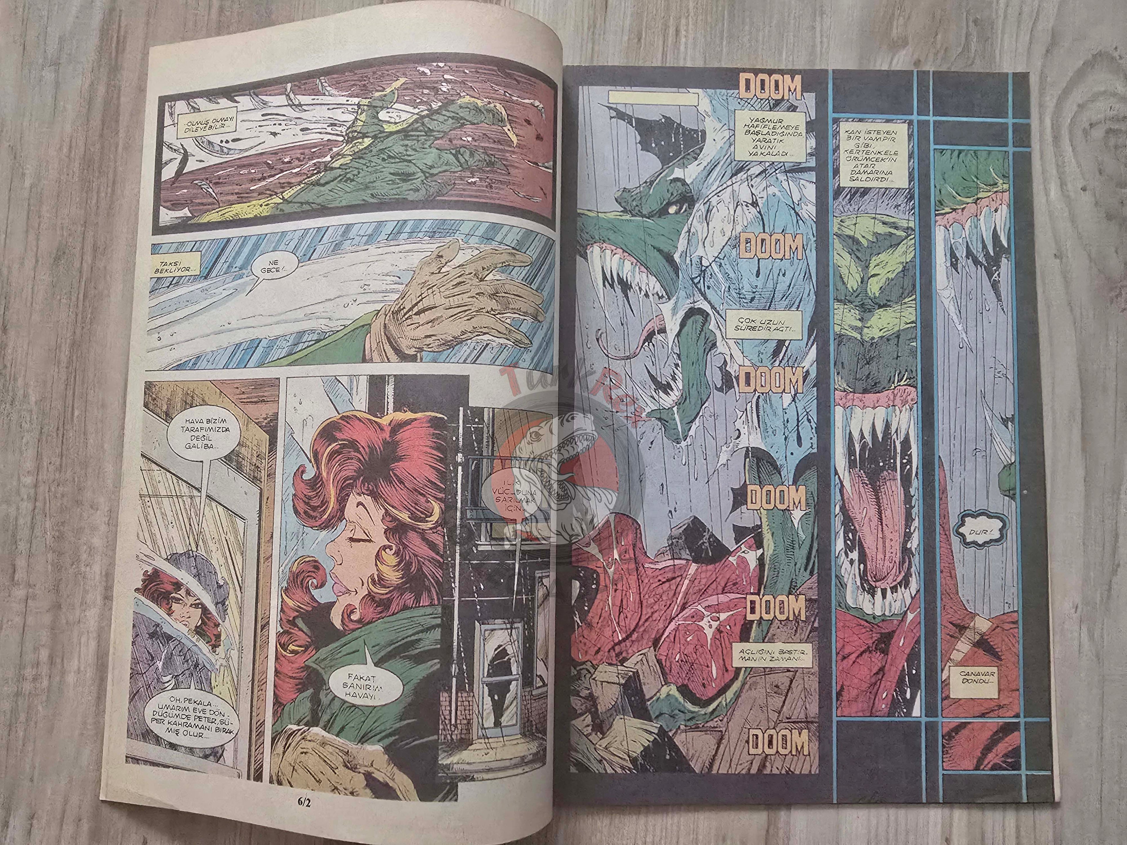 Spider-Man #6 1990s Turkish Comic Turkey Spider-Man #2 Todd McFarlane #3