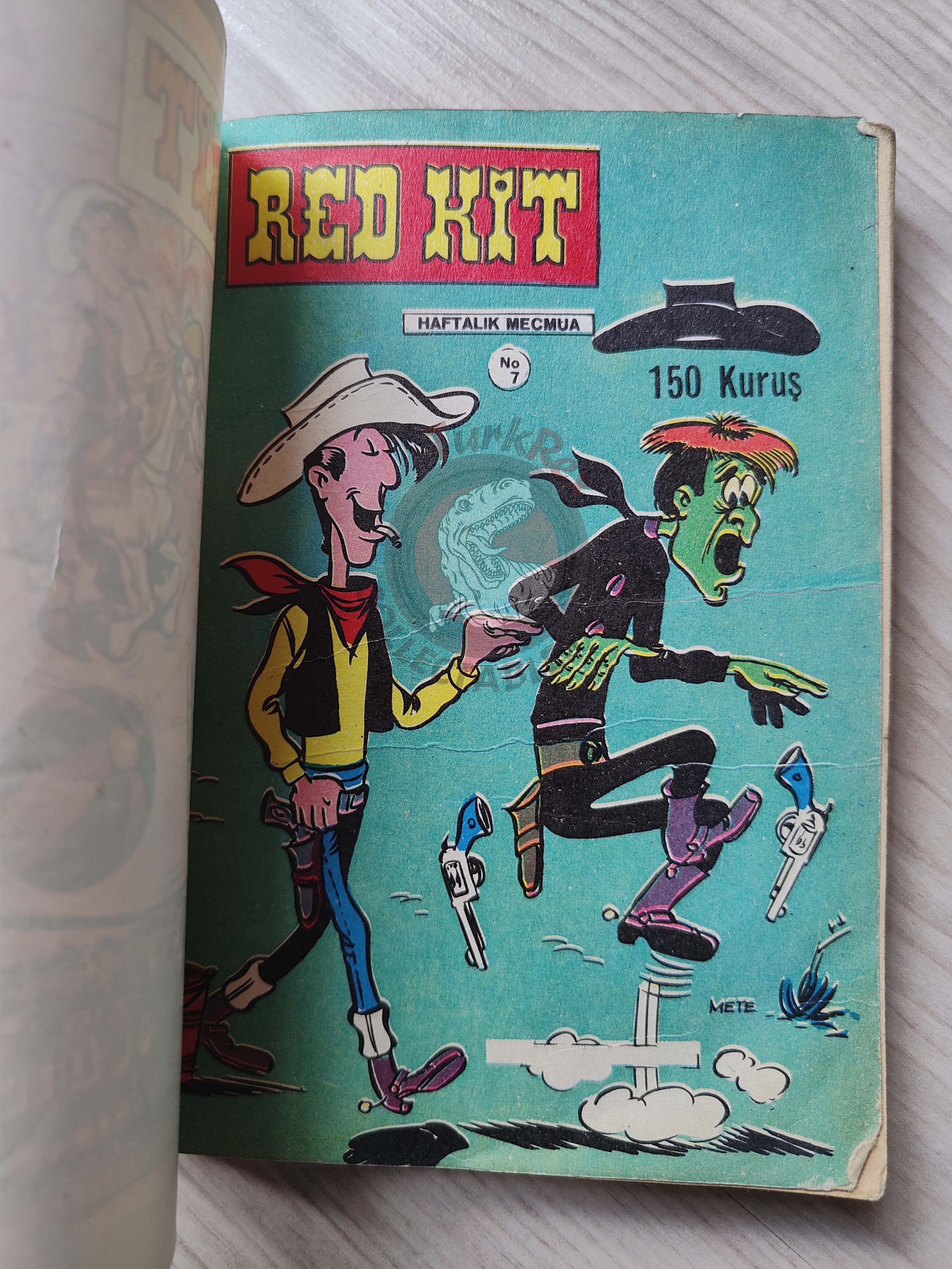 Lucky Luke #3 Western Circus 1972 Turkish Comic Turkey Tif Et Tondu