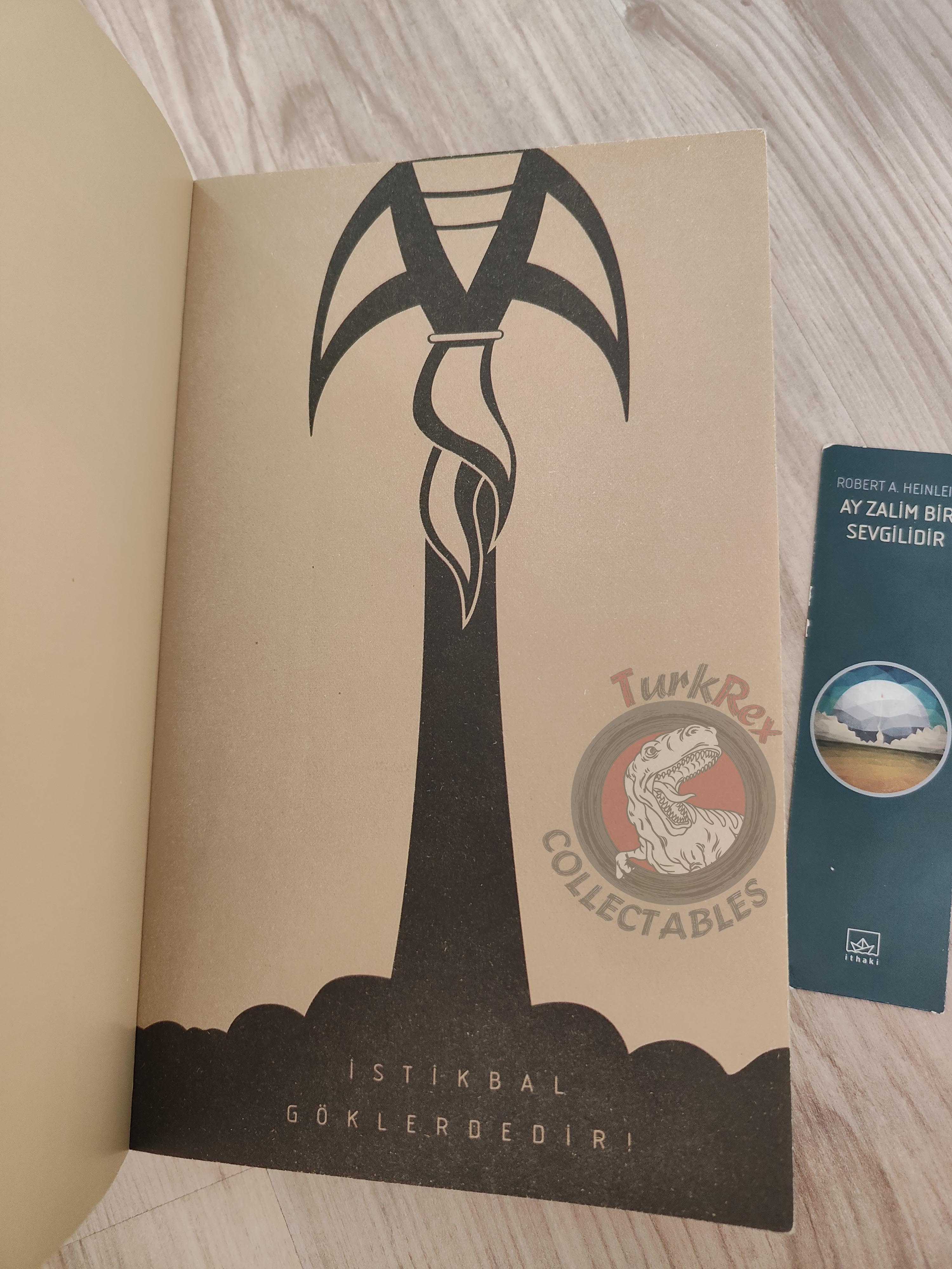 Robert A. Heinlein  – The Moon Is a Harsh Mistress 2017 Turkish Book Turkey