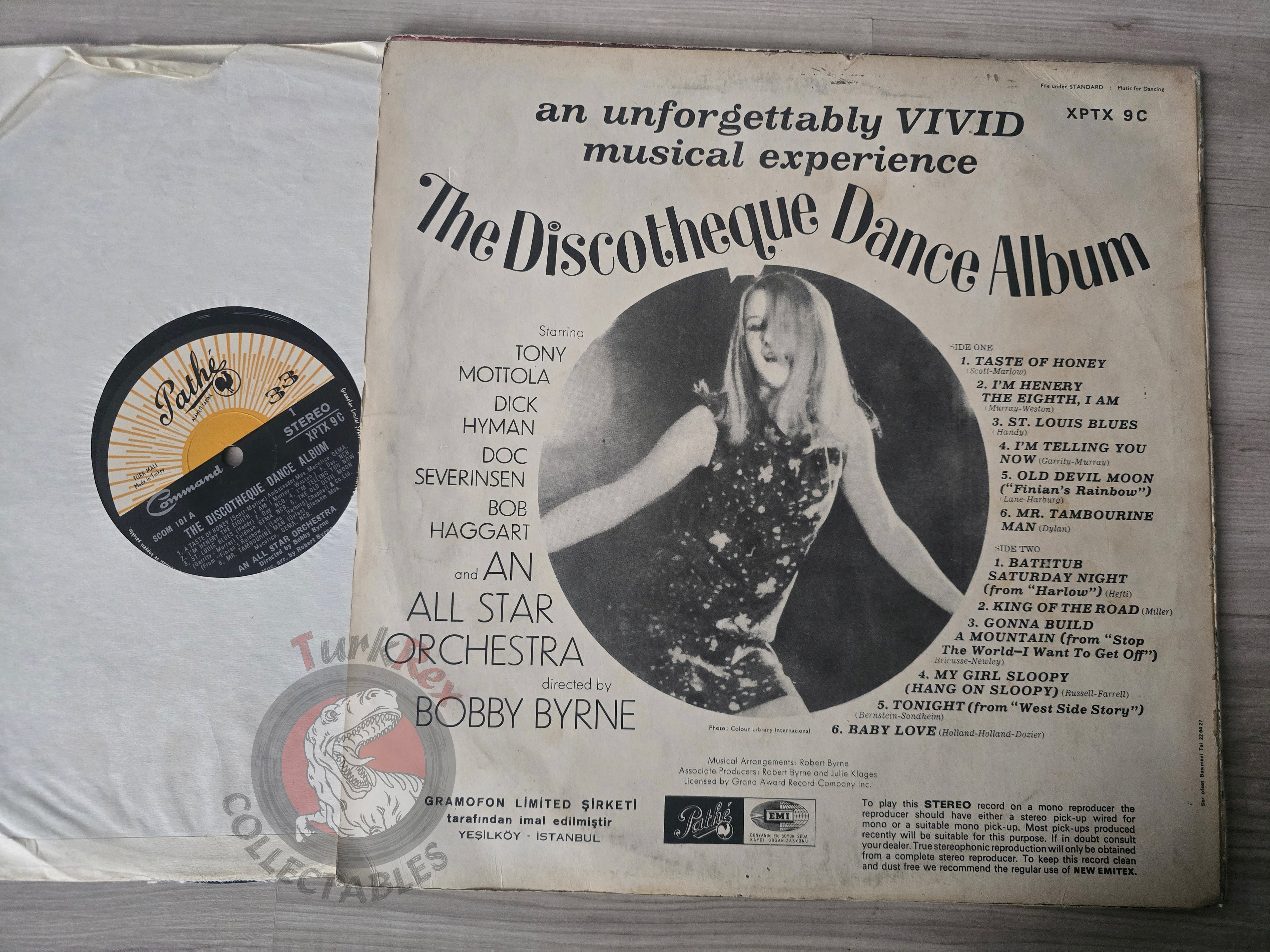 Discotheque – The Discotheque Dance Album Turkish Pressing Vinyl Turkey Edition