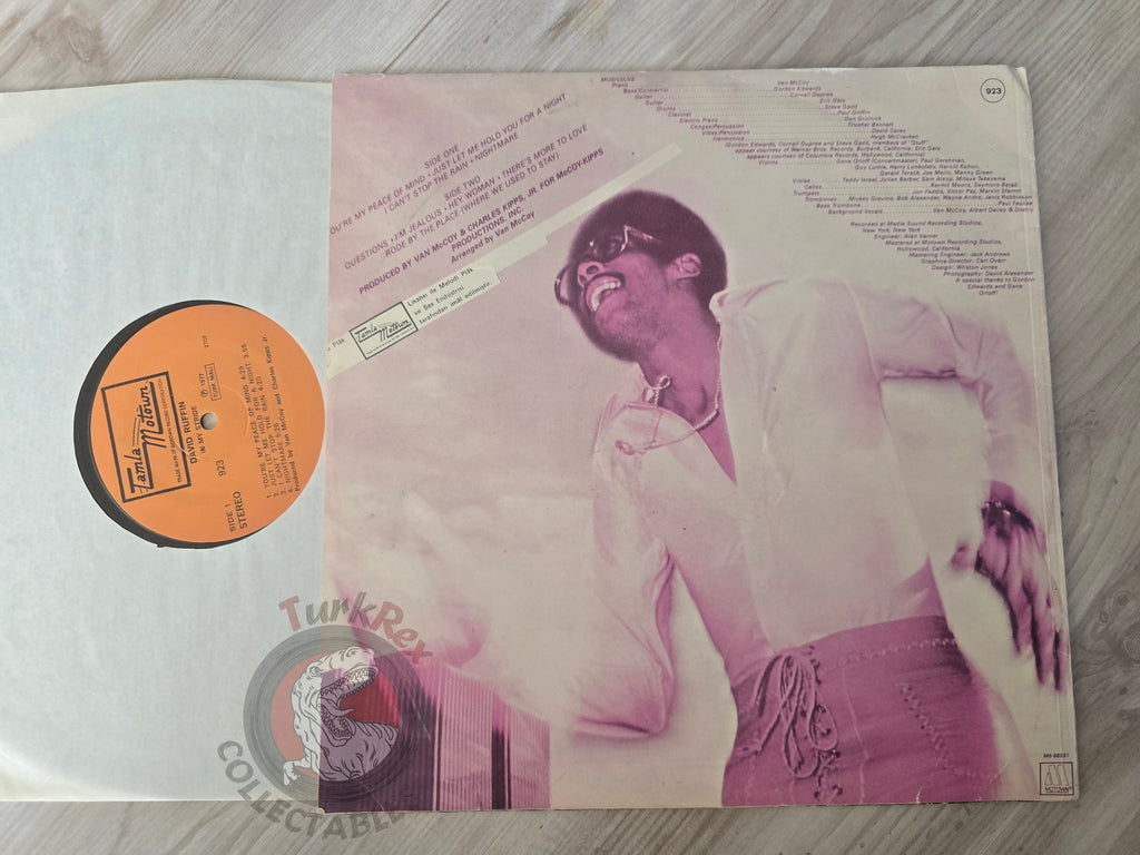 David Ruffin – In My Stride Turkish Pressing Vinyl Turkey Edition