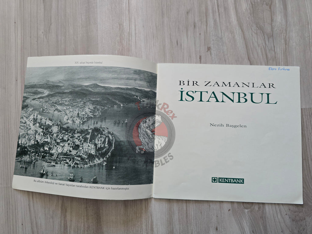 Once Upon a Time in Istanbul 1998 Turkish Book Turkey Illustrated