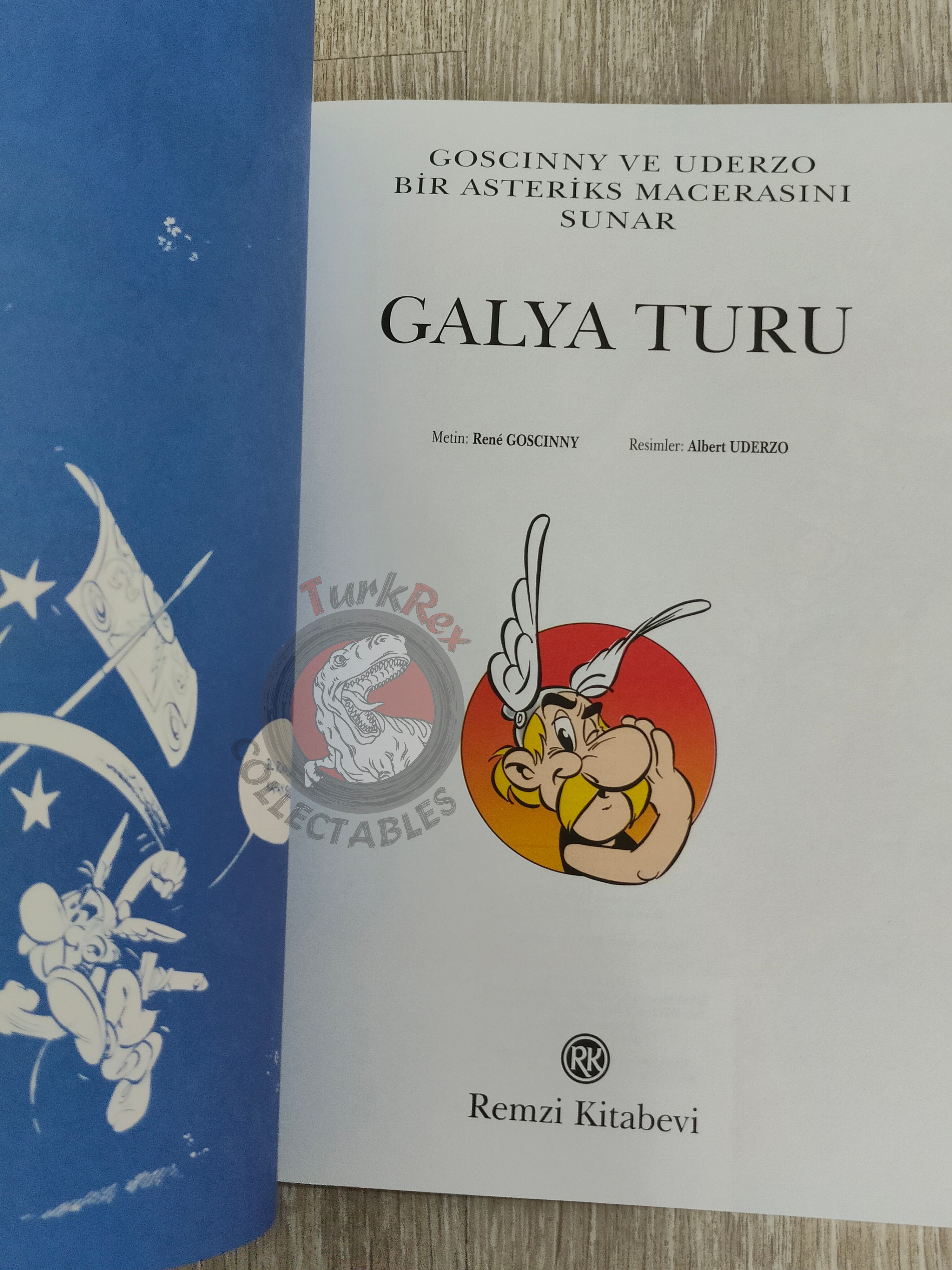 Asterix – Asterix and the Banquet 2006 1st Edition Turkish Edition Comic Turkey