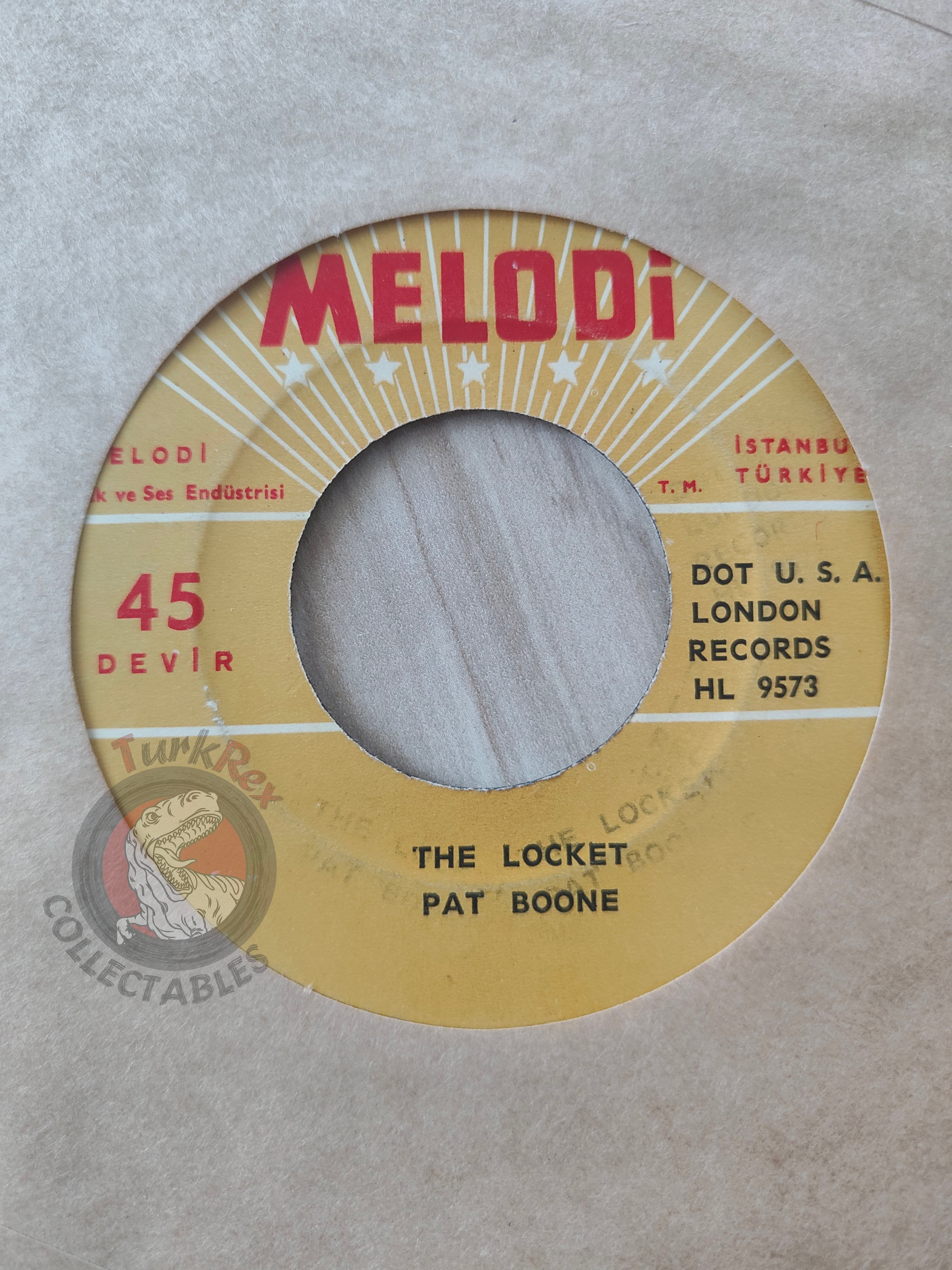 Pat Boone – Speedy Gonzales 7" Turkish Pressing Vinyl Turkey Edition