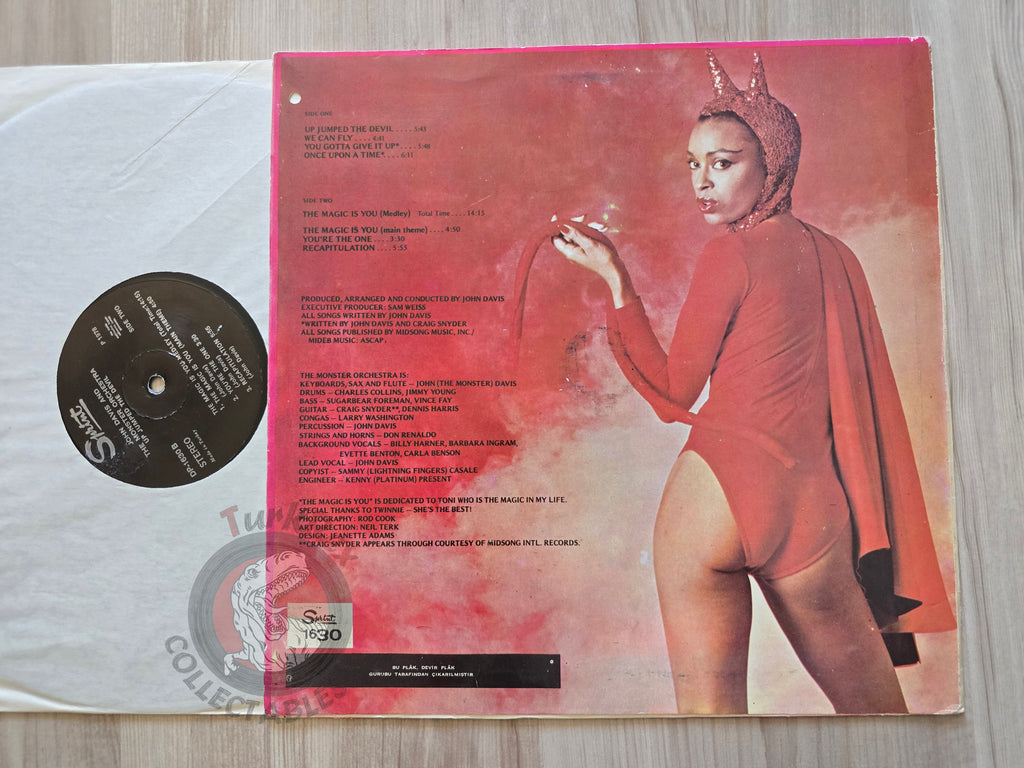 John Davis And The Monster Orchestra – Up Jumped The Devil Turkish Pressing Vinyl Turkey Edition