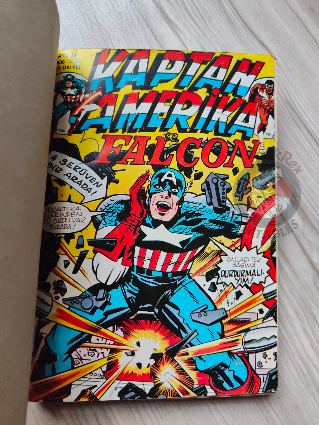 Captain America – Volume 6 1989 Turkish Comic Turkey