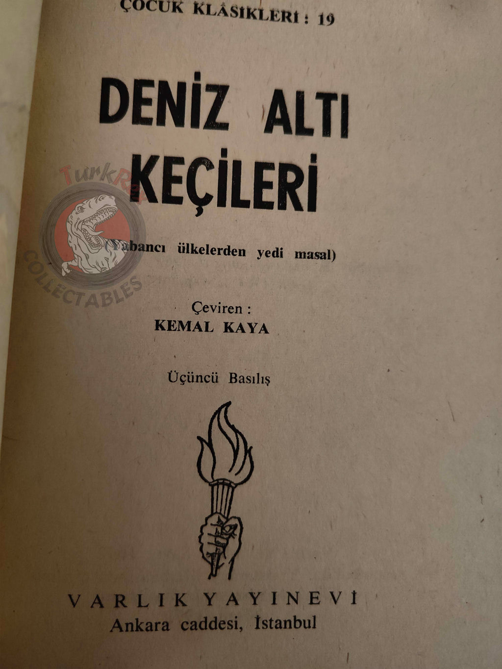 Fairy Tales around the World 1972 Turkish Book Turkey Illustrated