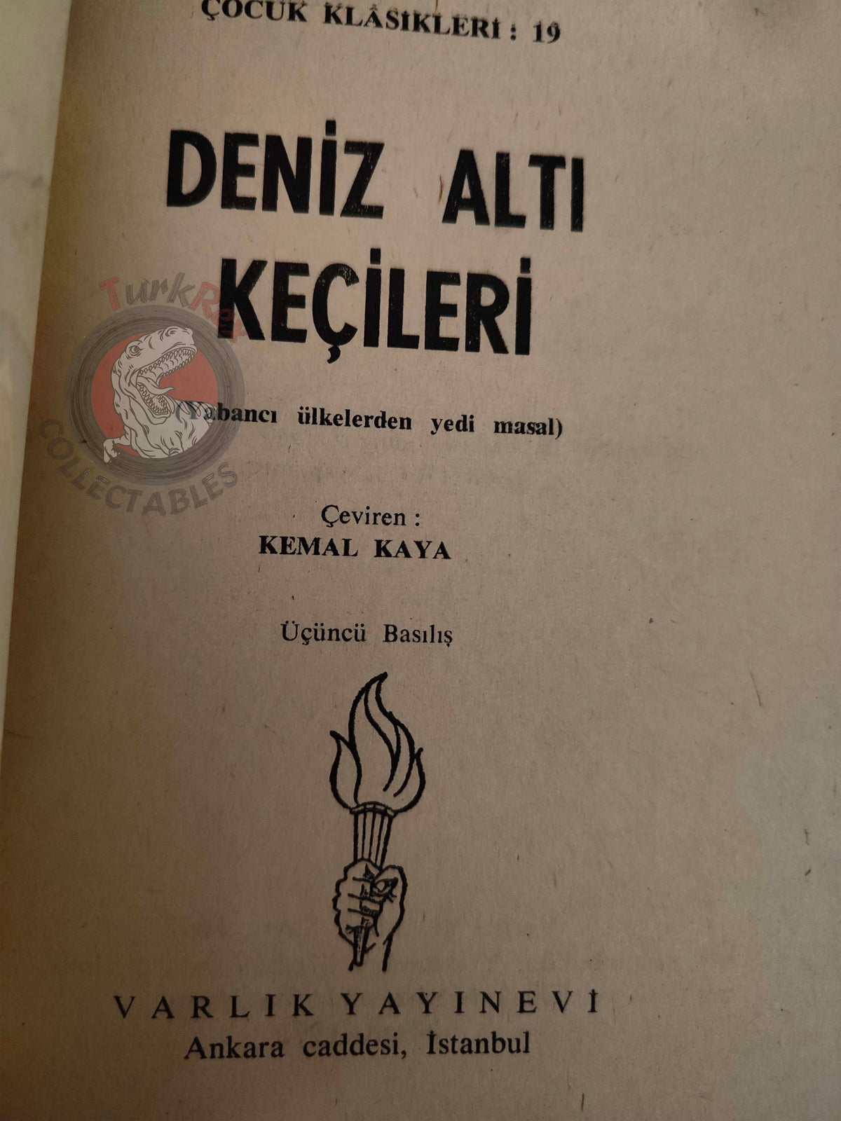 Fairy Tales around the World 1972 Turkish Book Turkey Illustrated