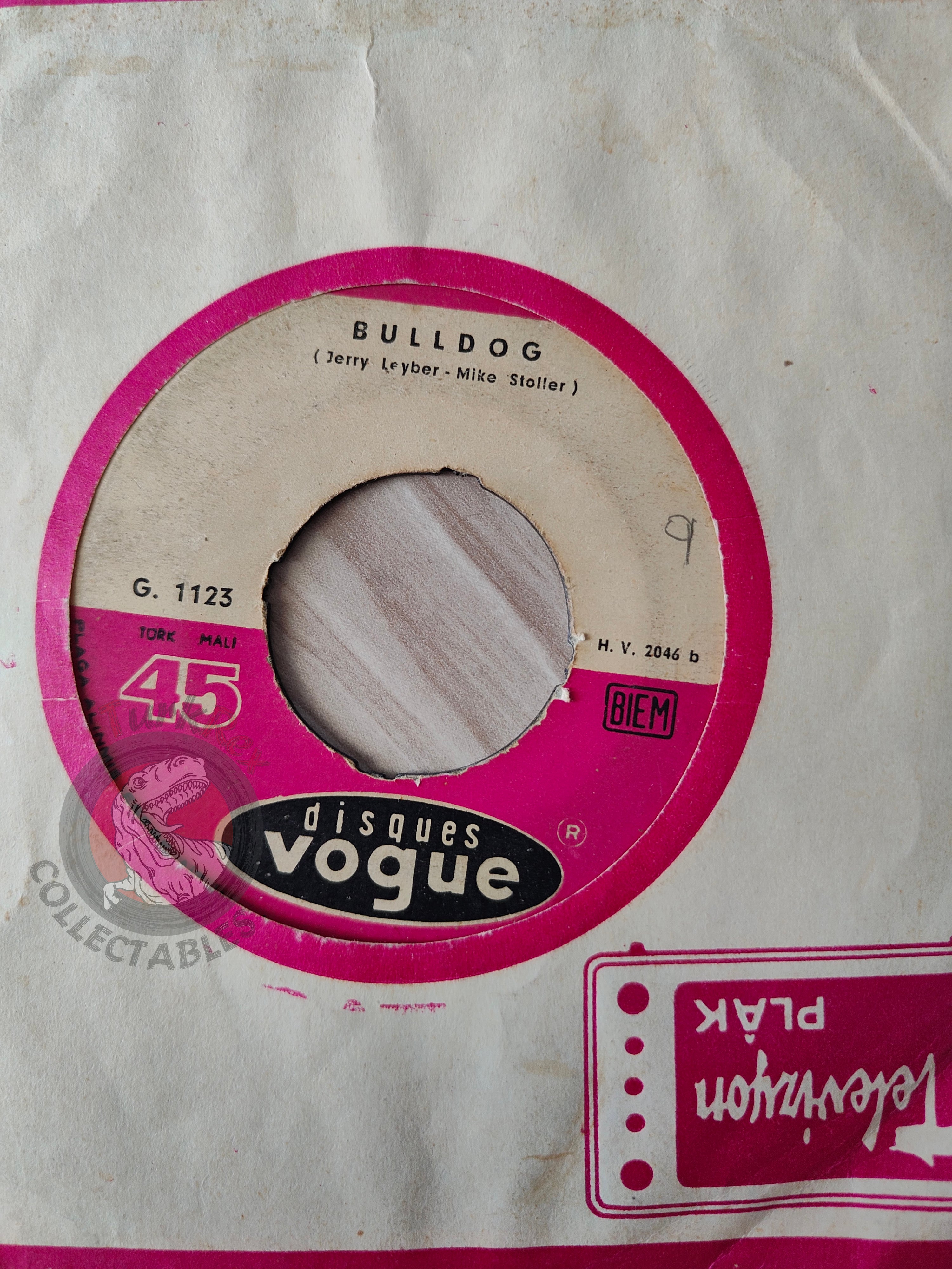 The Shangri-Las – I Can Never Go Home Anymore 7" Turkish Pressing Vinyl Turkey Edition Disques Vogue – G 1123