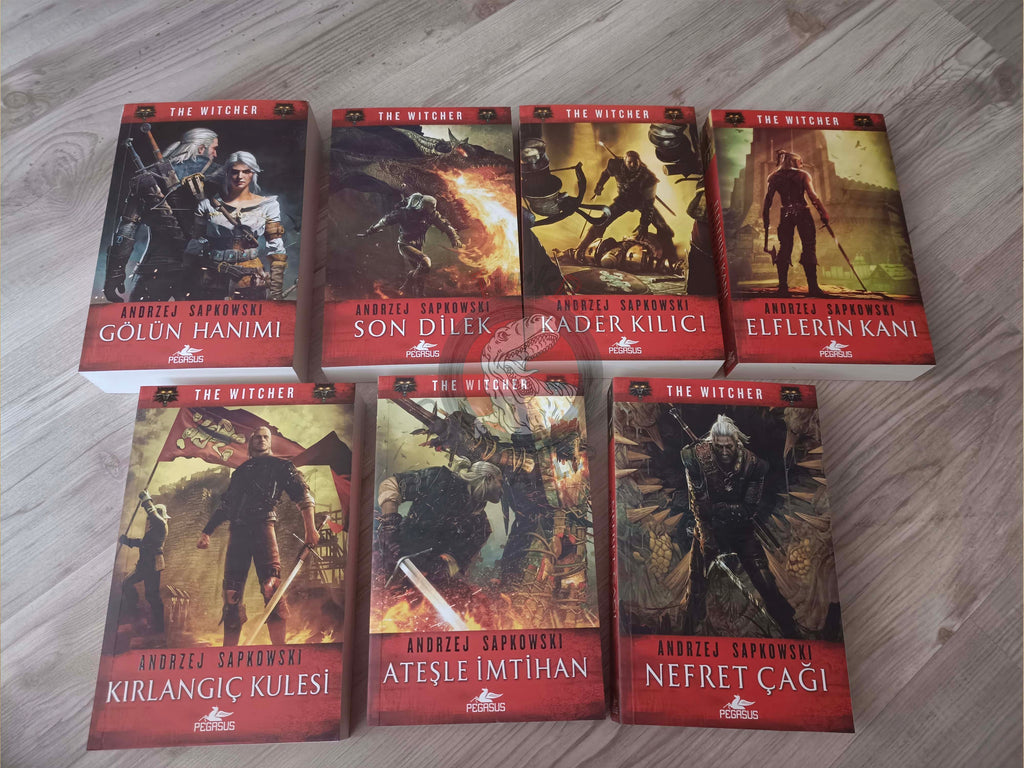 Andrzej Sapkowski  – The Witcher Series Turkish Book Turkey