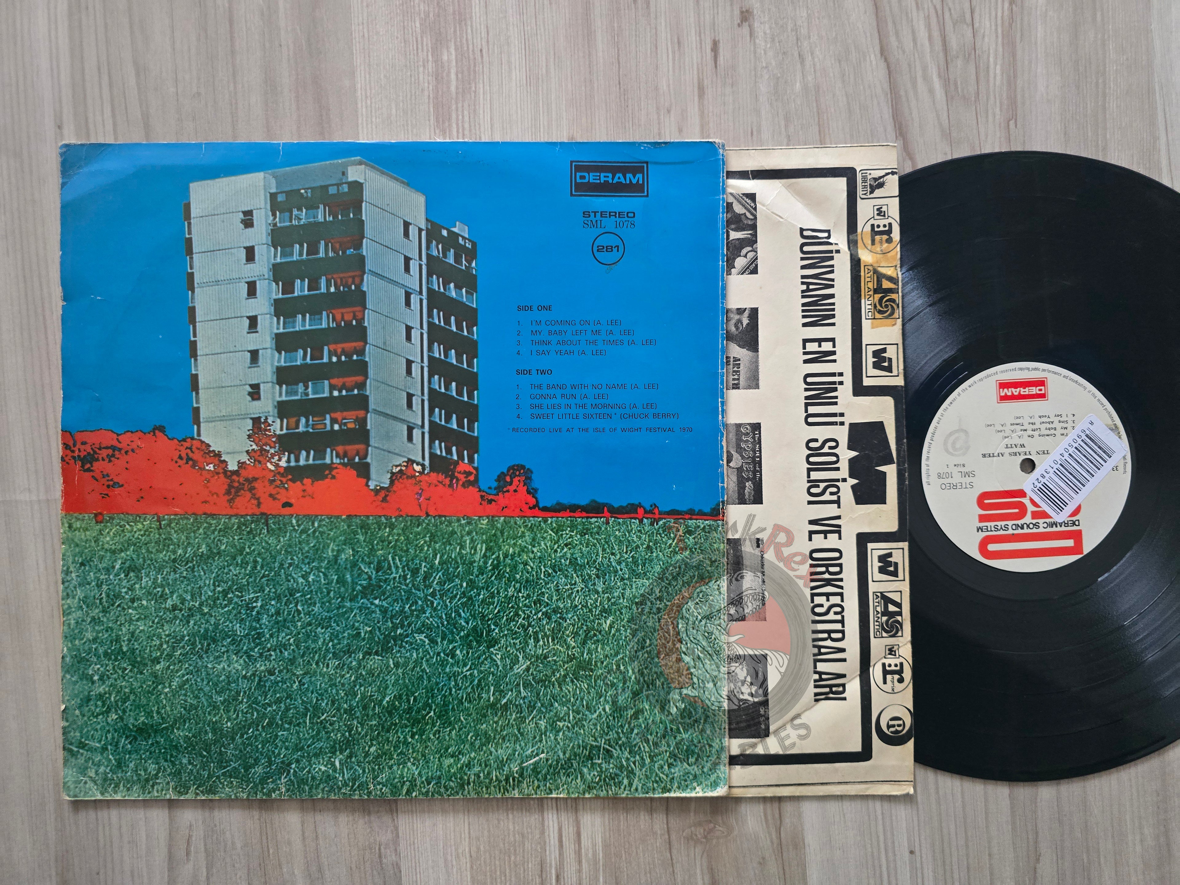 Ten Years After – Watt Turkish Pressing Vinyl Turkey Edition