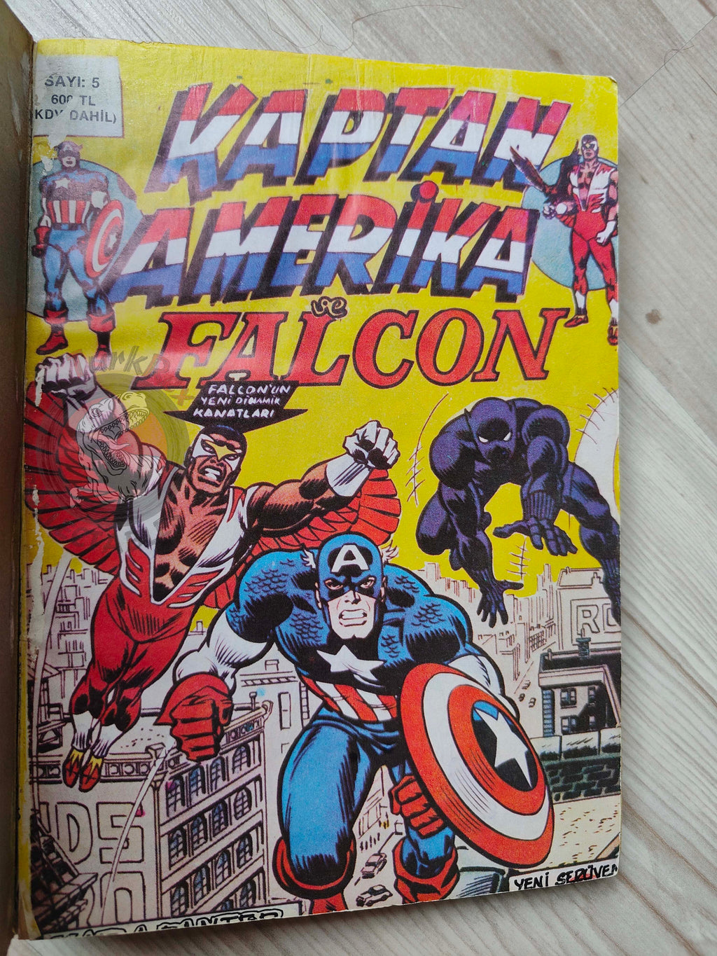 Captain America – Volume 3 1989 Turkish Comic Turkey Thor