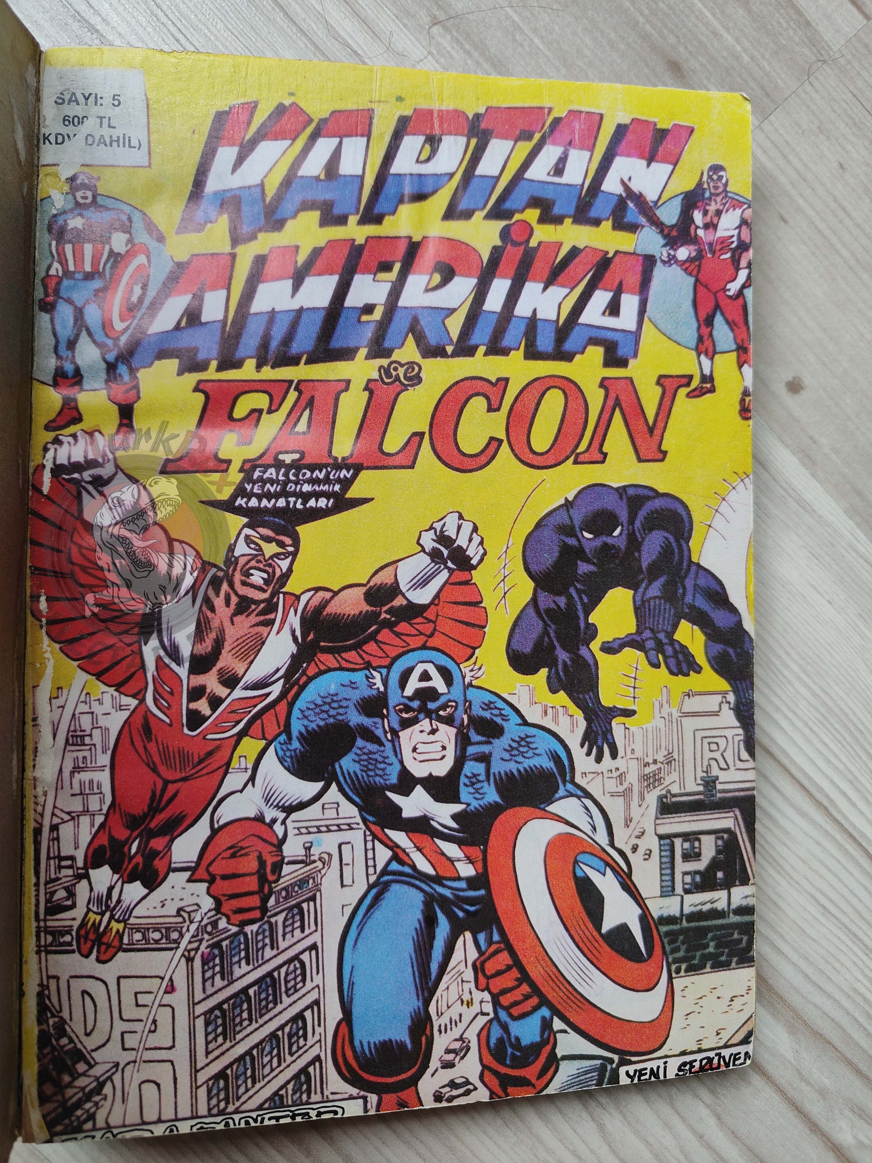 Captain America – Volume 3 1989 Turkish Comic Turkey Thor