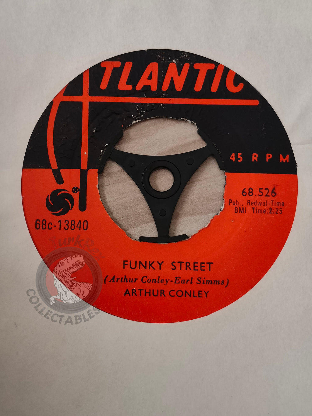 Arthur Conley – Funky Street 7" Turkish Pressing Vinyl Turkey Edition