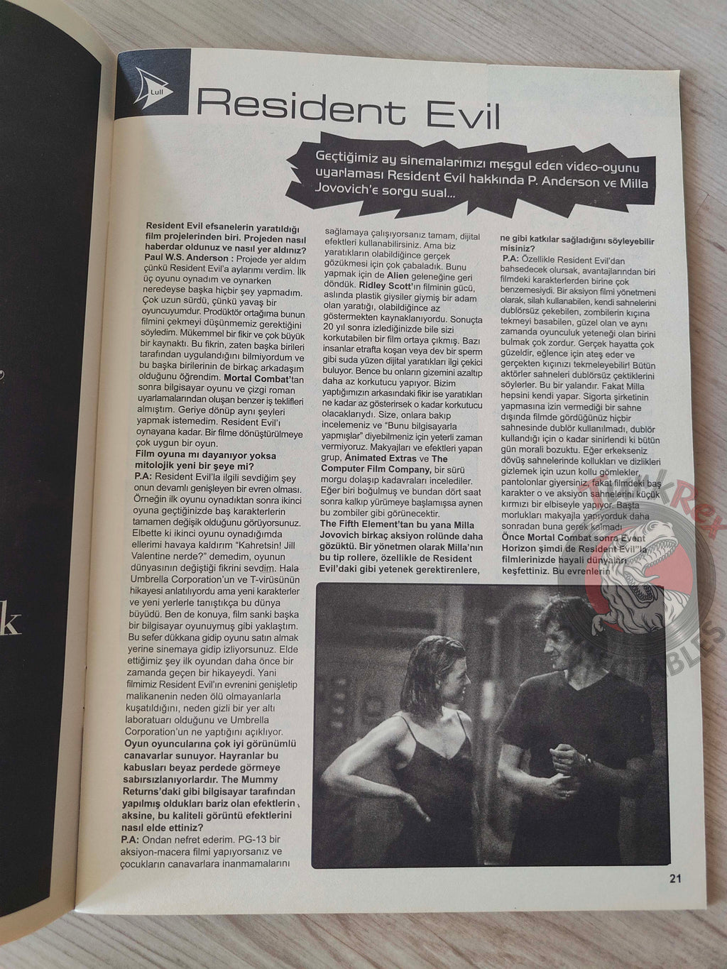 Lull 2002 Radiohead Turkish Mag Turkey Tori Amos Elvis Presley Hooverphonic