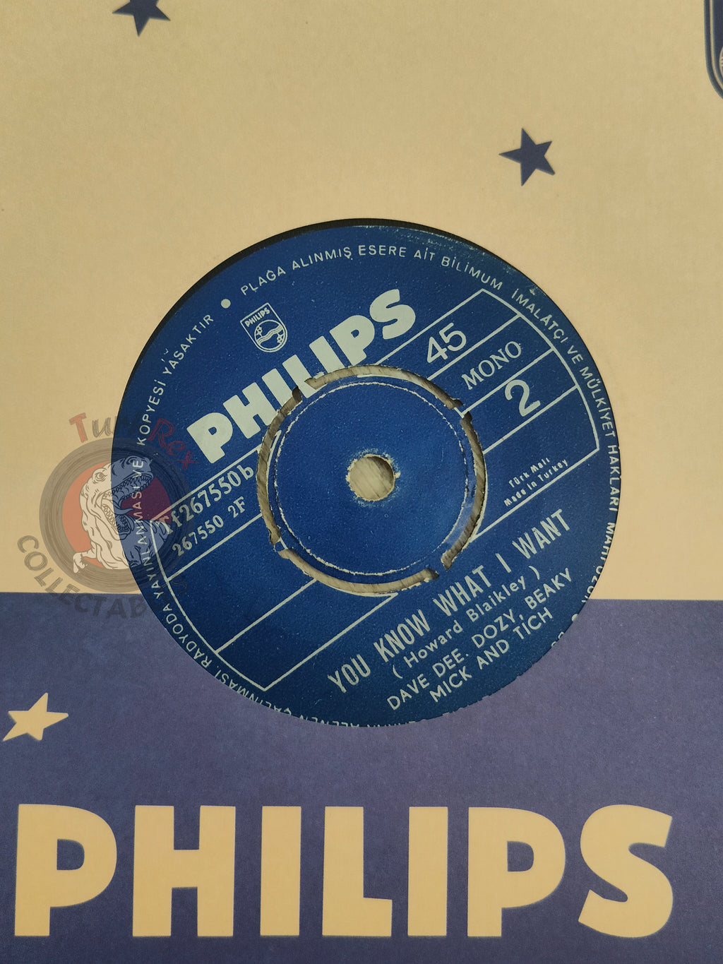 Dave Dee, Dozy, Beaky, Mick And Tich – Hold Tight! 7" Turkish Pressing Vinyl Turkey Edition