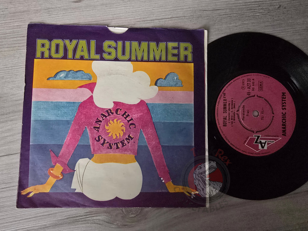 Anarchic System – Royal Summer 7" Turkish Pressing Vinyl Turkey Edition