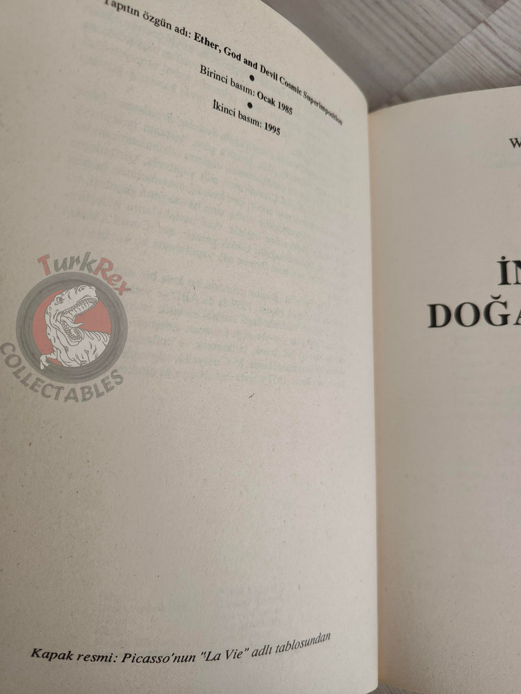 Wilhelm Reich – Ether, God and Devil: Cosmic Superimposition 1995 Turkish Book Turkey
