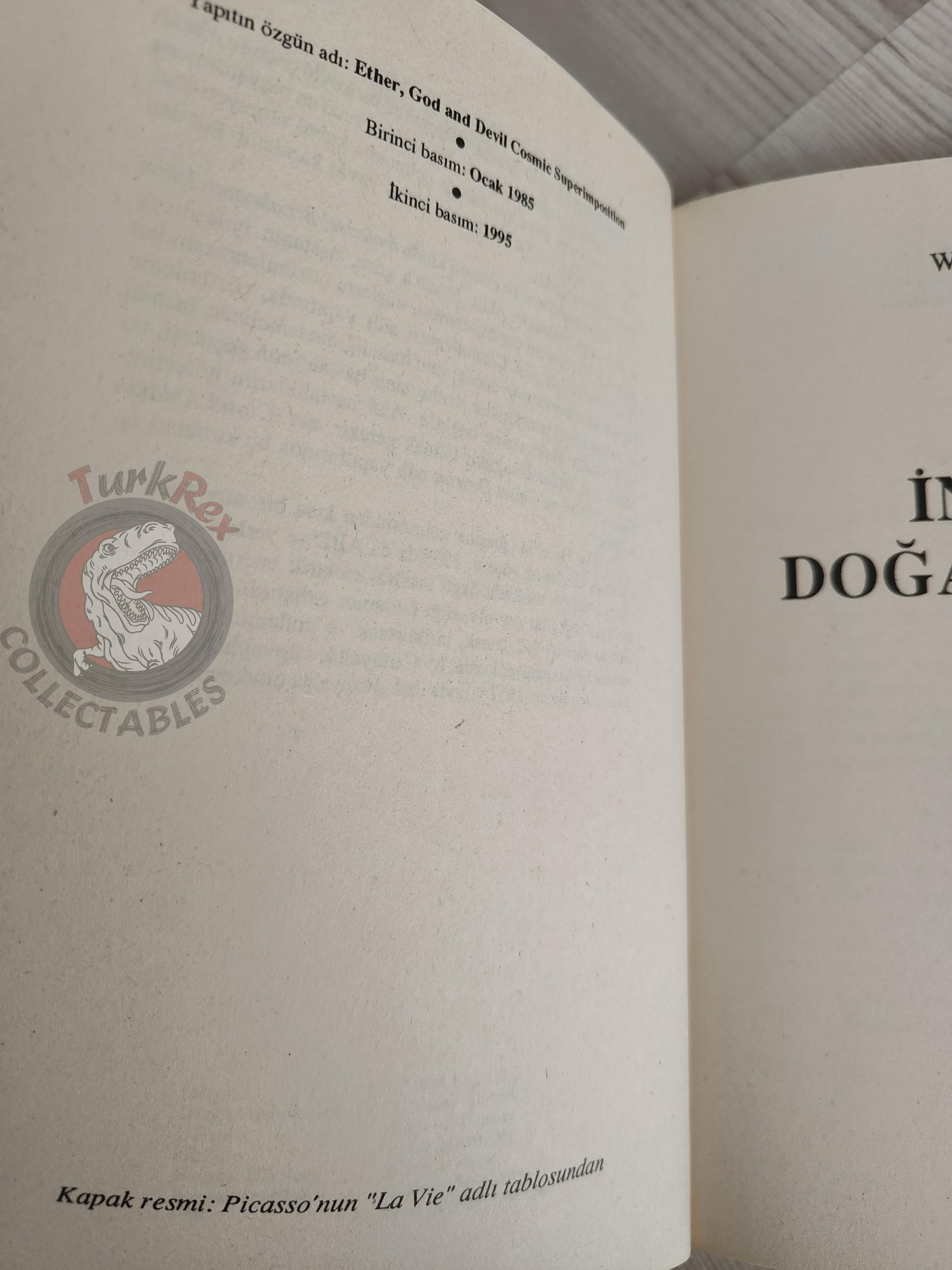 Wilhelm Reich – Ether, God and Devil: Cosmic Superimposition 1995 Turkish Book Turkey