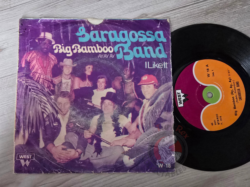 Saragossa Band – Big Bamboo 7" Turkish Pressing Vinyl Turkey Edition