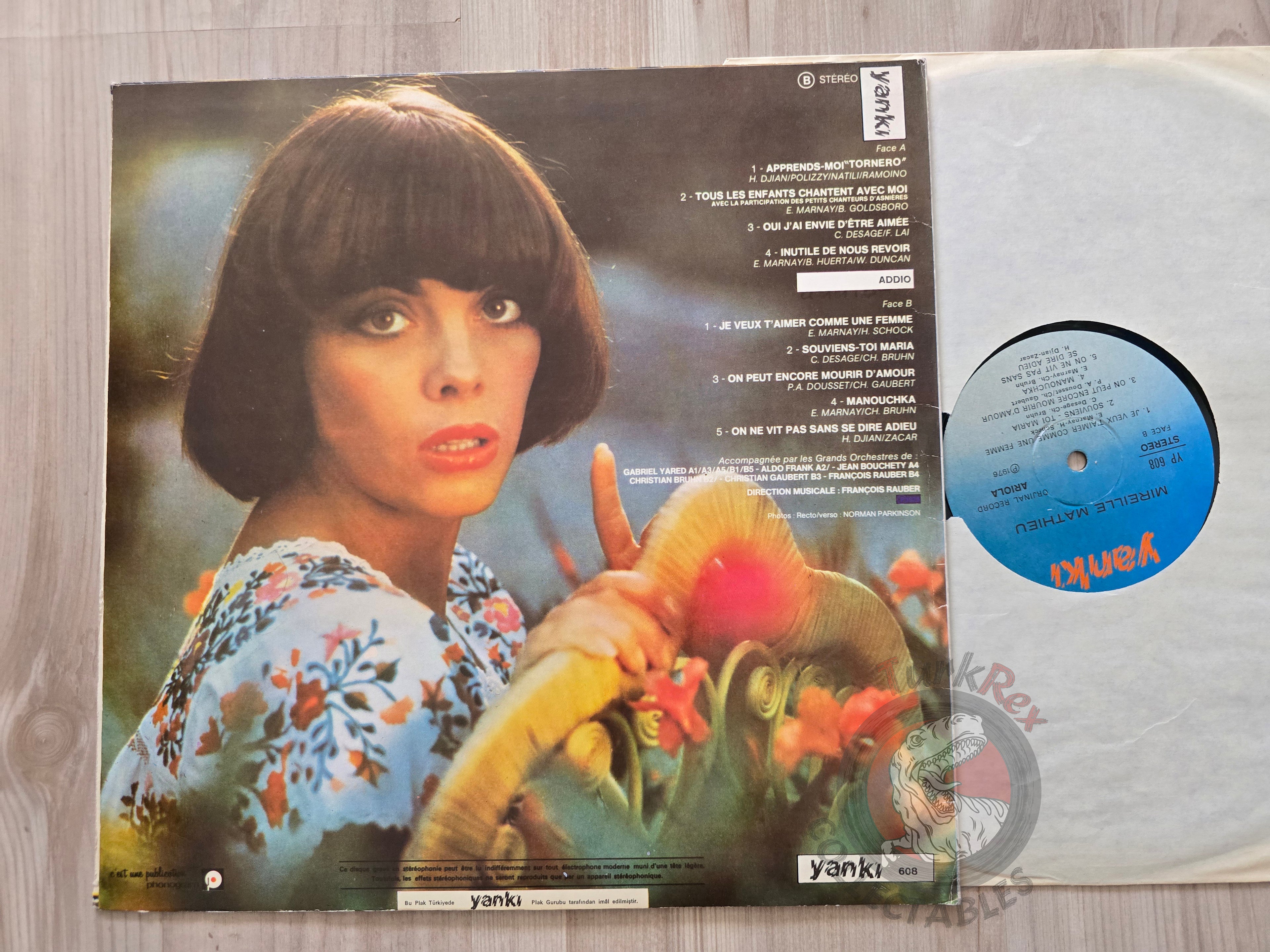 Mireille Mathieu – Mireille Mathieu Turkish Pressing Vinyl Turkey Edition