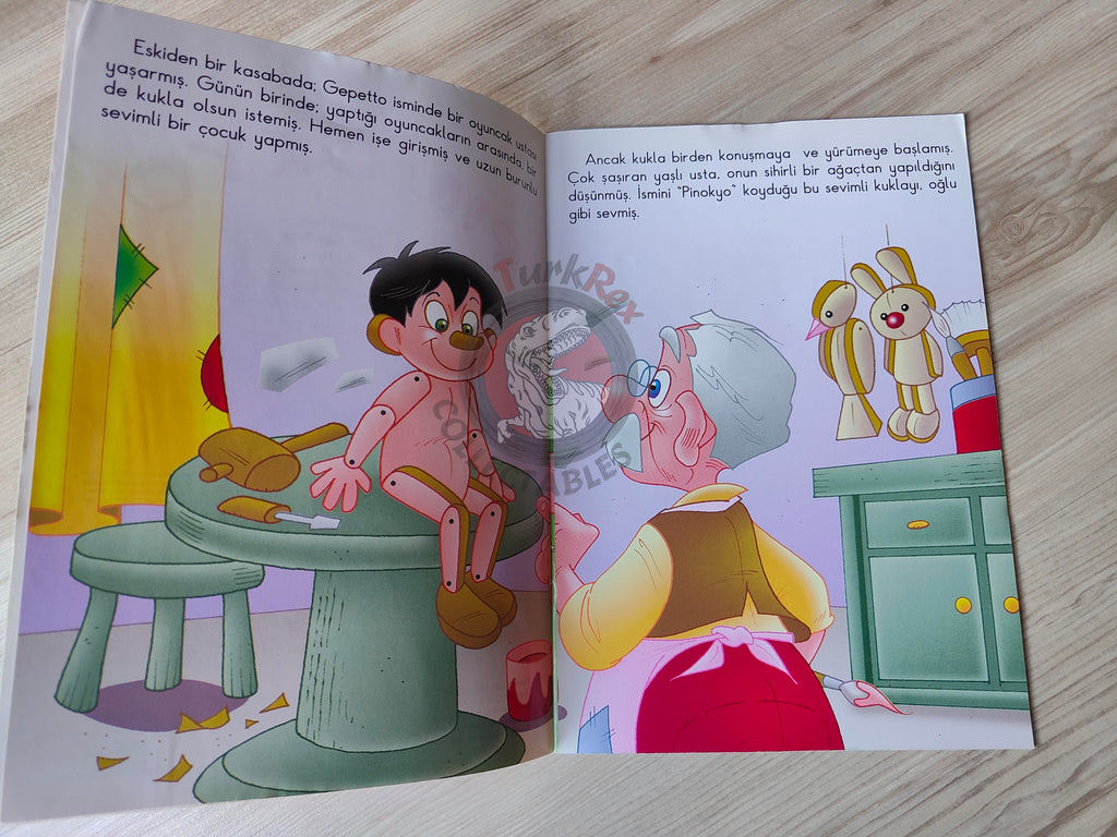 Carlo Collodi – Pinocchio 2011 Turkish Book Turkey Illustrated