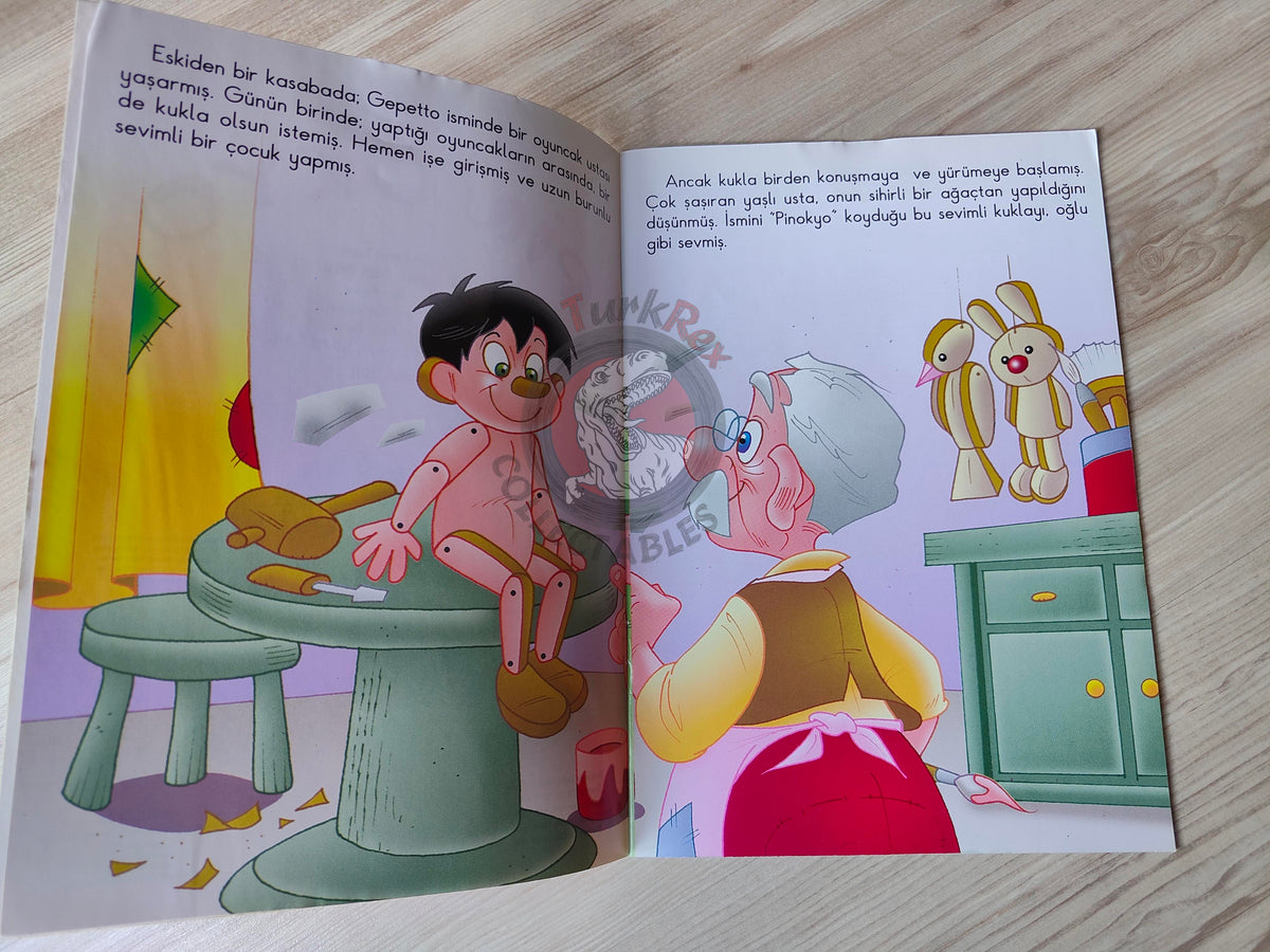 Carlo Collodi – Pinocchio 2011 Turkish Book Turkey Illustrated