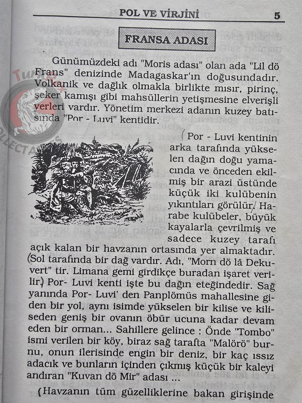 Bernardin de Saint-Pierre – Paul et Virginie 1990s Turkish Book Turkey Illustrated