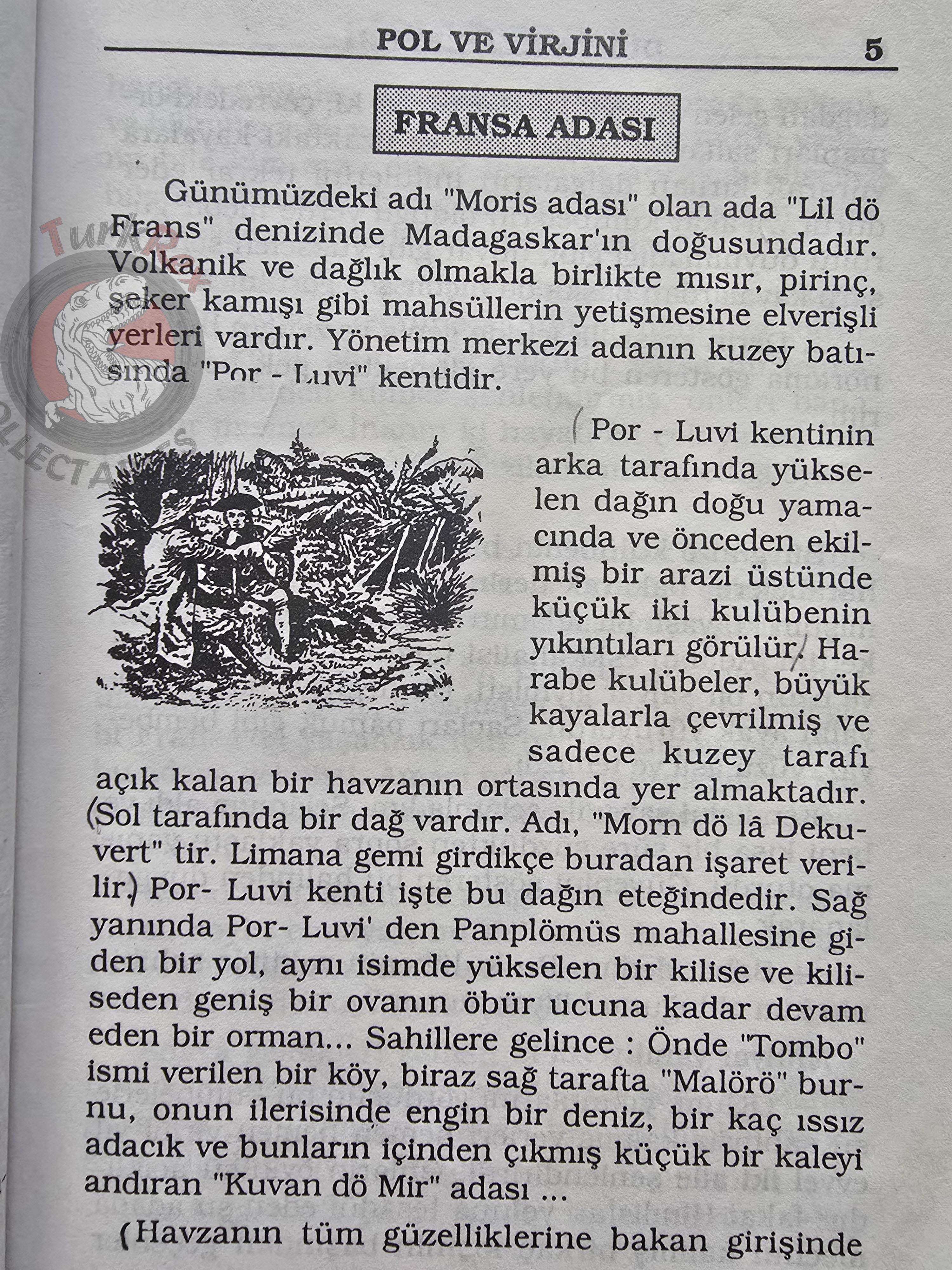 Bernardin de Saint-Pierre – Paul et Virginie 1990s Turkish Book Turkey Illustrated