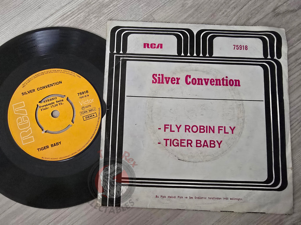 Silver Convention – Fly Robin Fly 7" Turkish Pressing Vinyl Turkey Edition