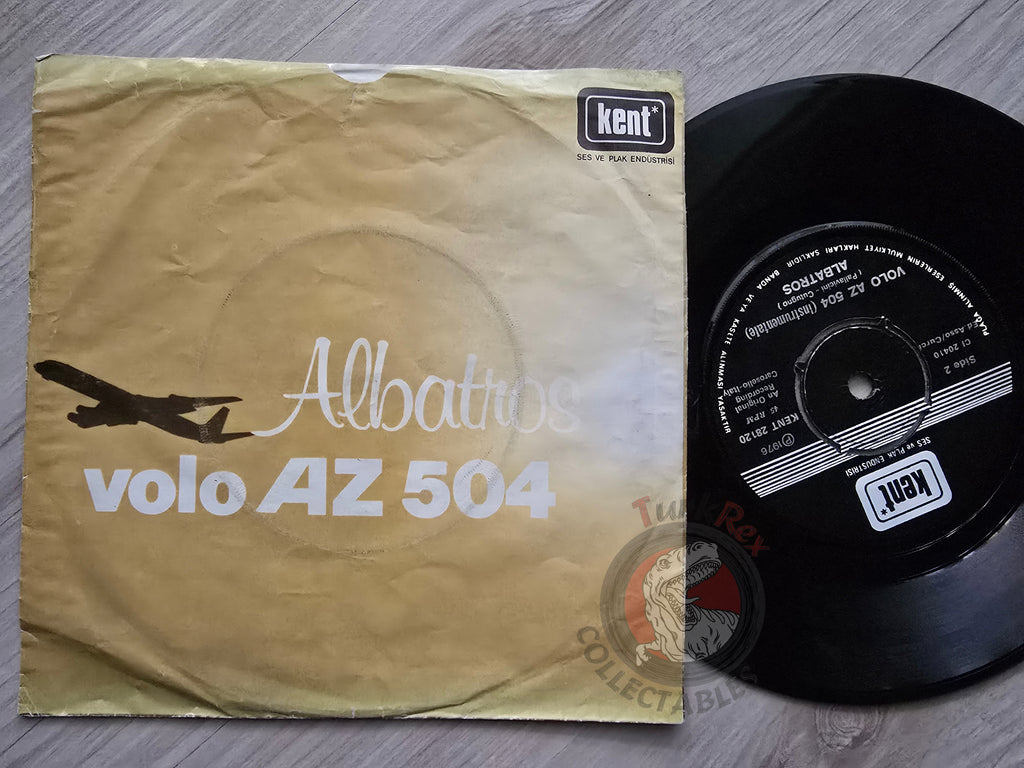 Albatros – Volo AZ 504 7" Turkish Pressing Vinyl Turkey Edition