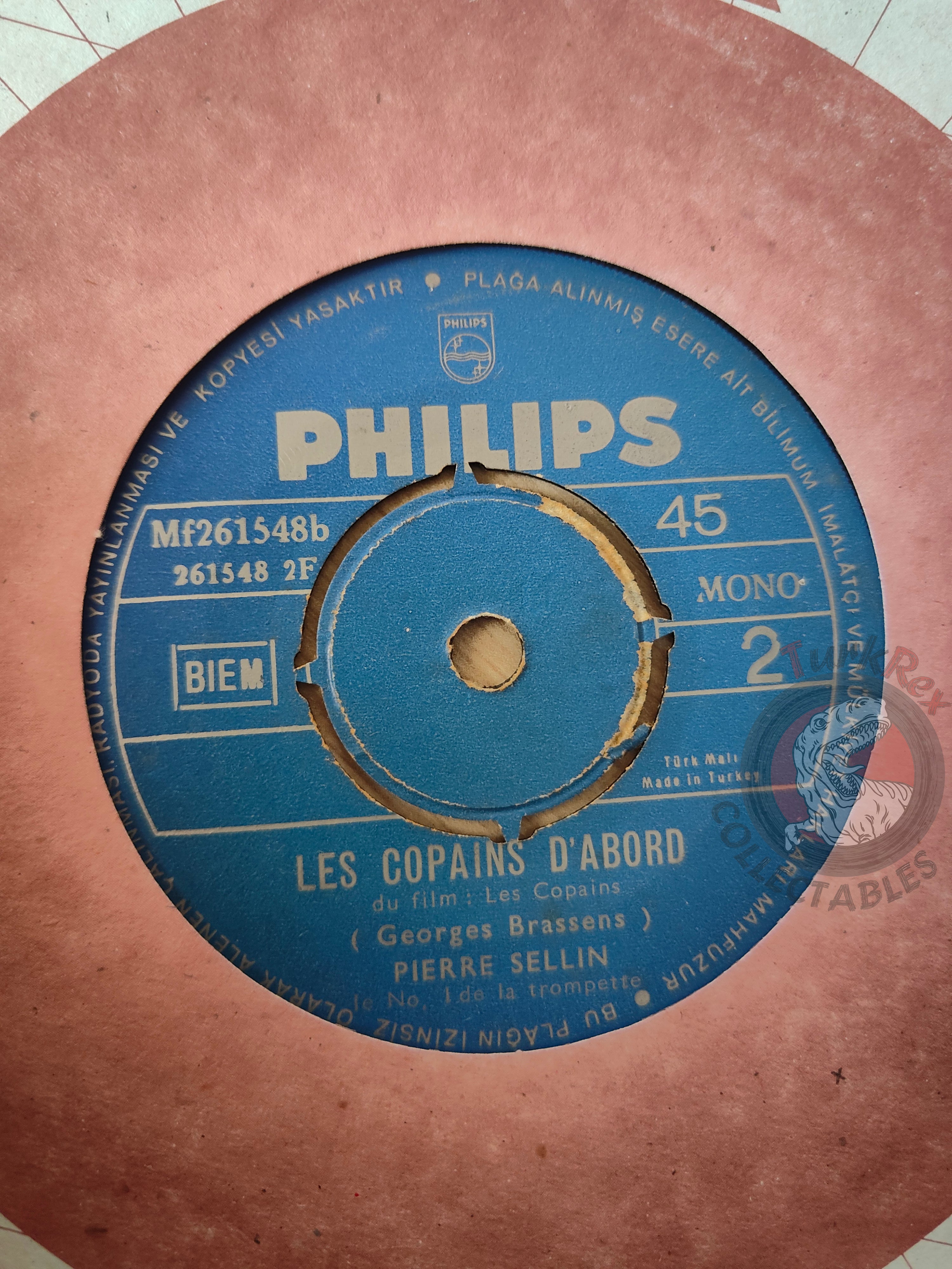 Pierre Sellin – Manuel Benites El Cordobes 7" Turkish Pressing Vinyl Turkey Edition