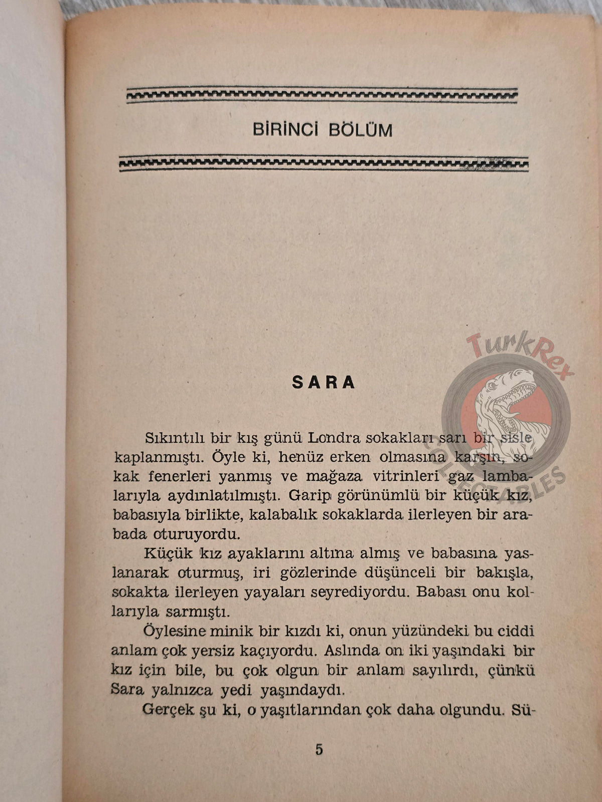 Frances H. Burnett – A Little Princess 1989 Turkish Book Turkey Pierre-Auguste Renoir