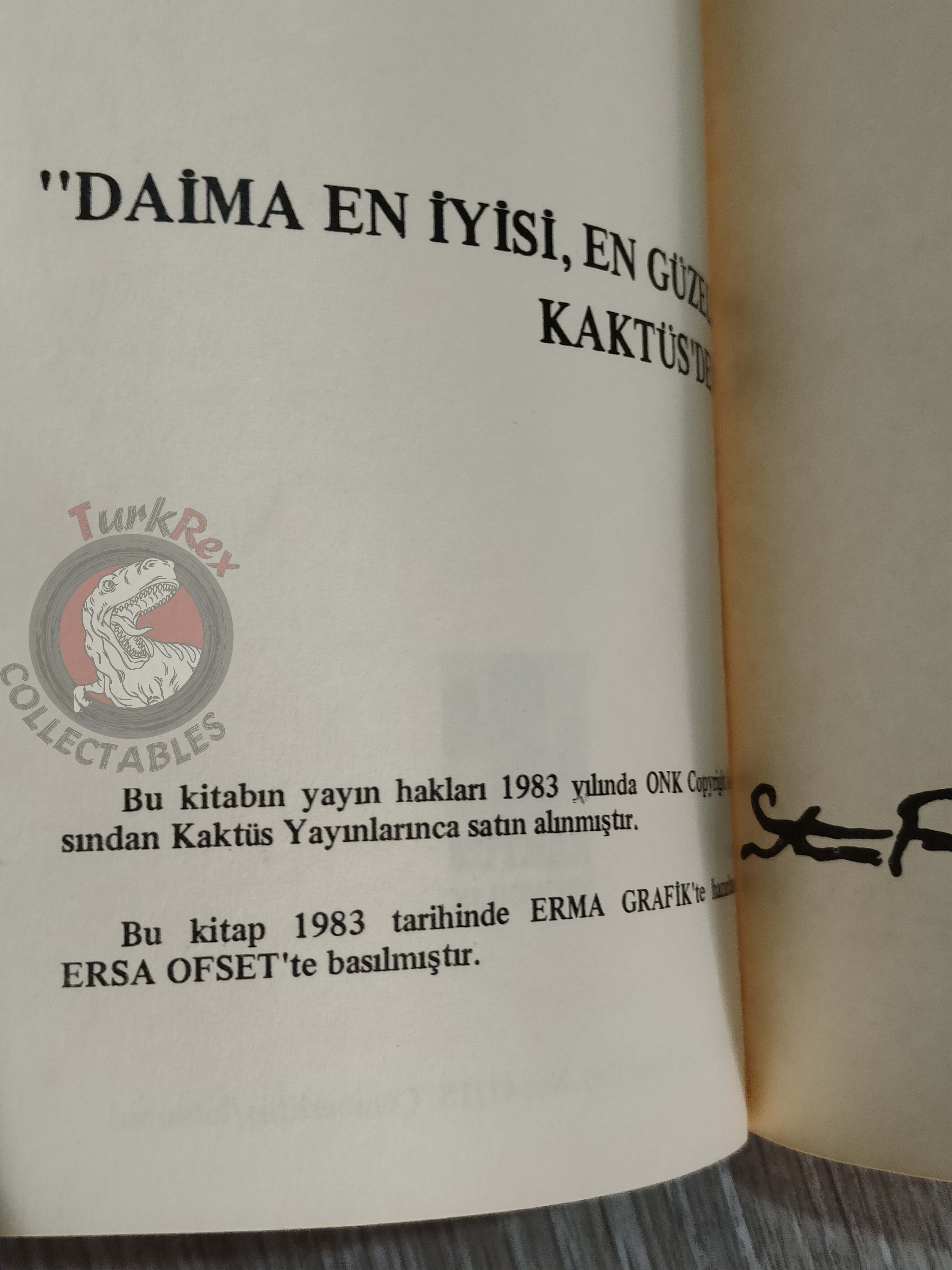 Claude Serre - World Cartoonists Series #1 Turkish Comic Cartoon Turkey 1983