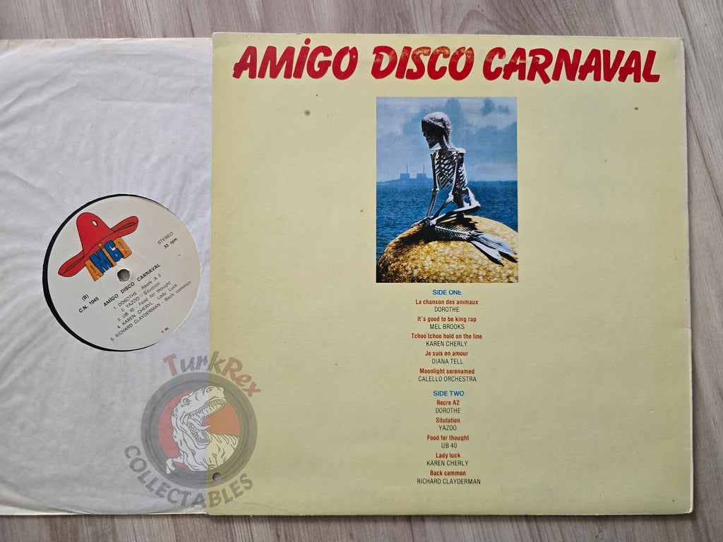 Various – Amigo Disco Carnaval Turkish Pressing Vinyl Turkey Edition
