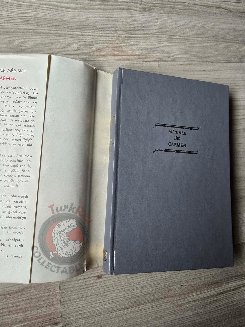 Prosper Mérimée – Carmen 1972 HC/DJ Turkish Book Turkey