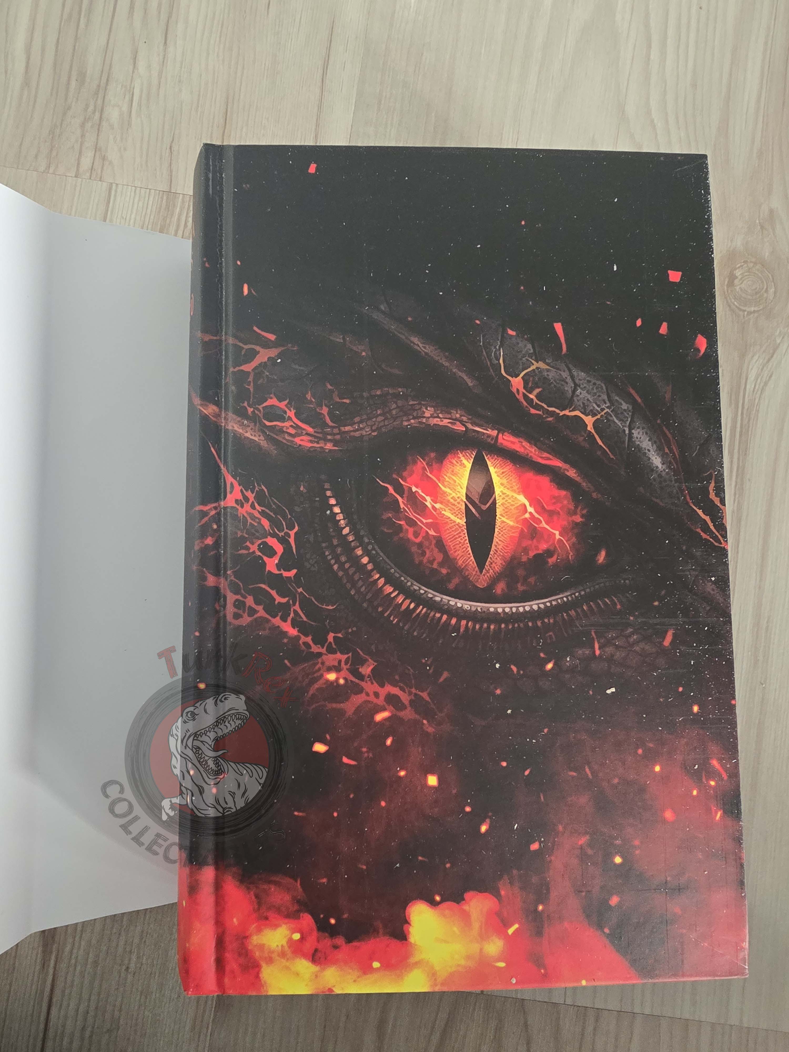 Rebecca Yarros – Fourth Wing 2023 1st HC/DJ Turkish Book Turkey Sprayed edges