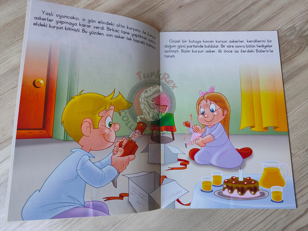 Hans Christian Andersen –  The Steadfast Tin Soldier 2011 Turkish Book Turkey Illustrated