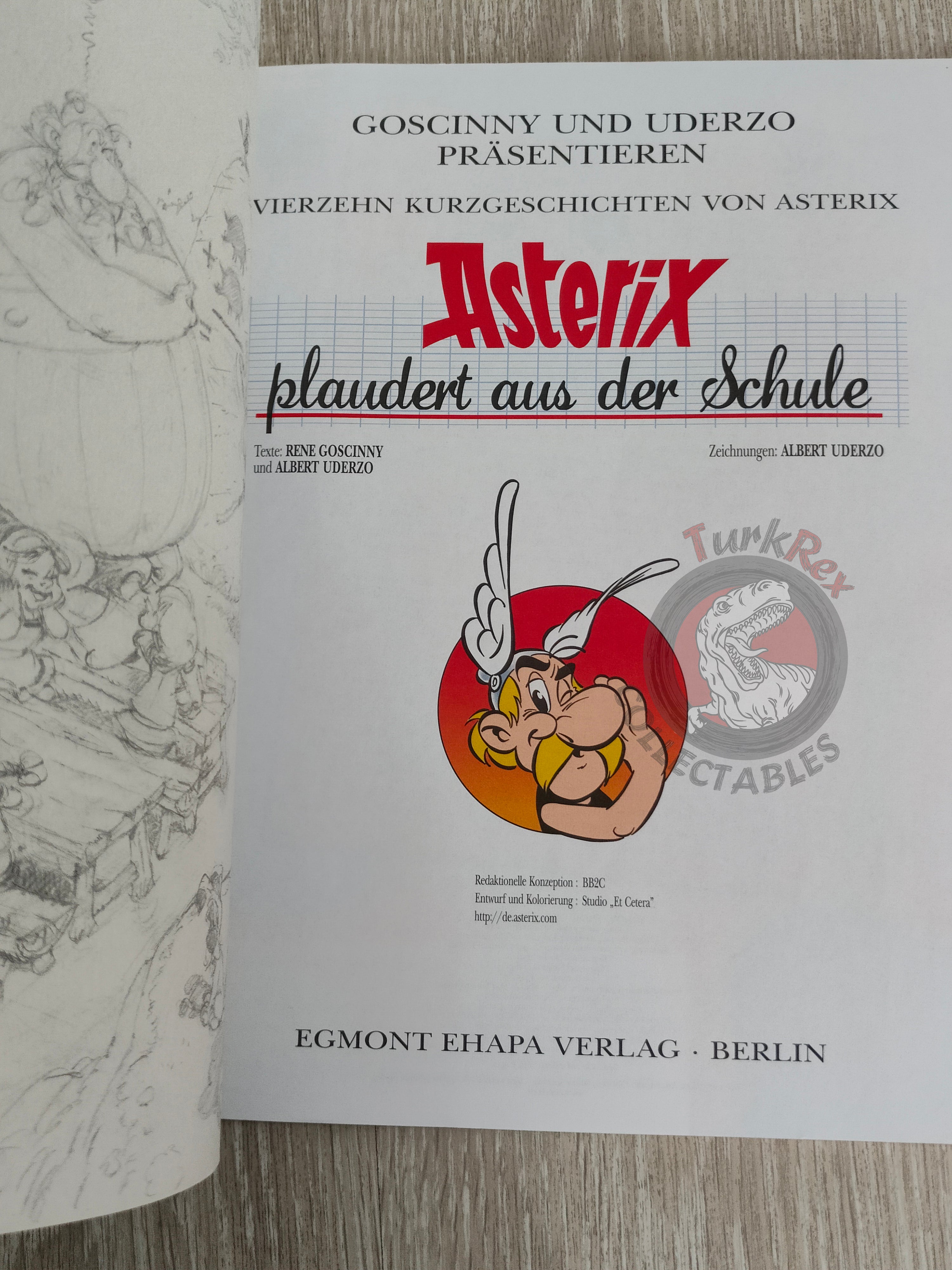 Asterix – Asterix and the Class Act 2003 1st Edition German Comic Germany