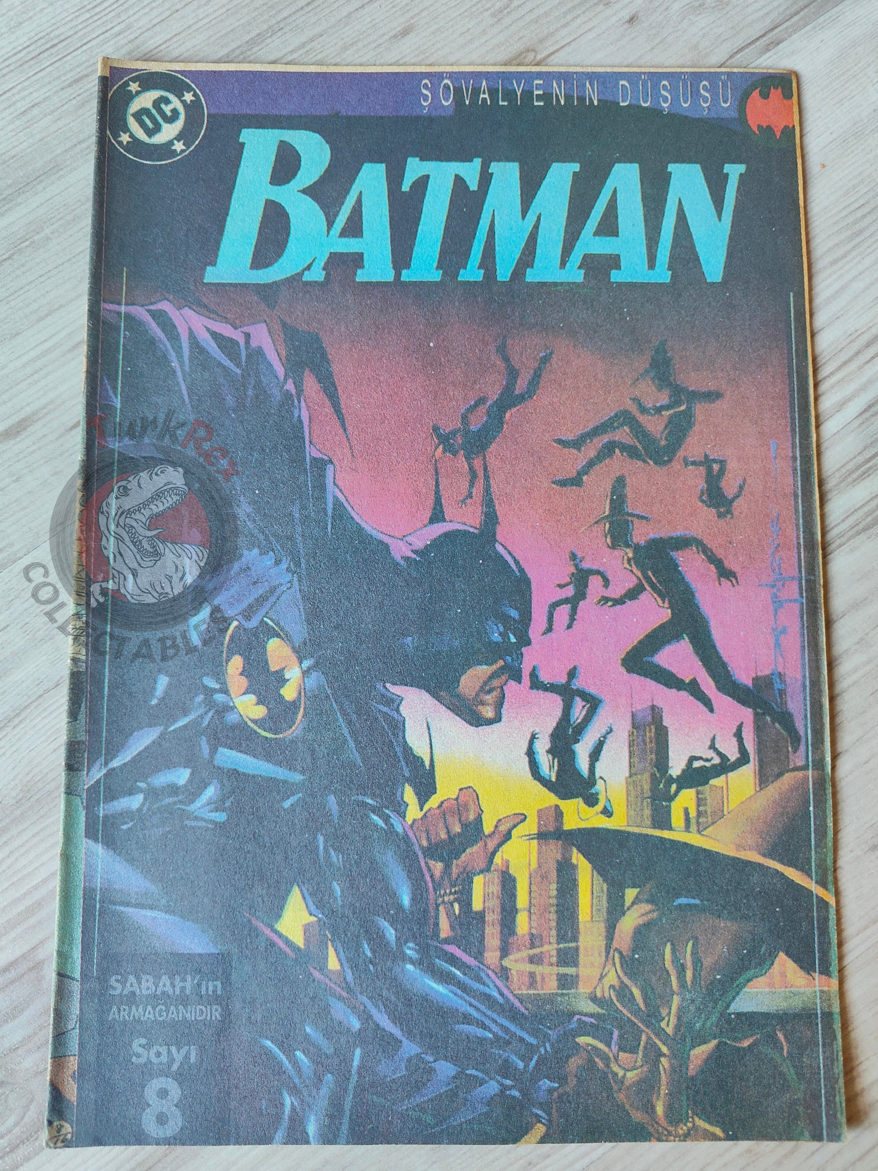 Batman: Knightfall #8 1996 Turkish Comic Turkey