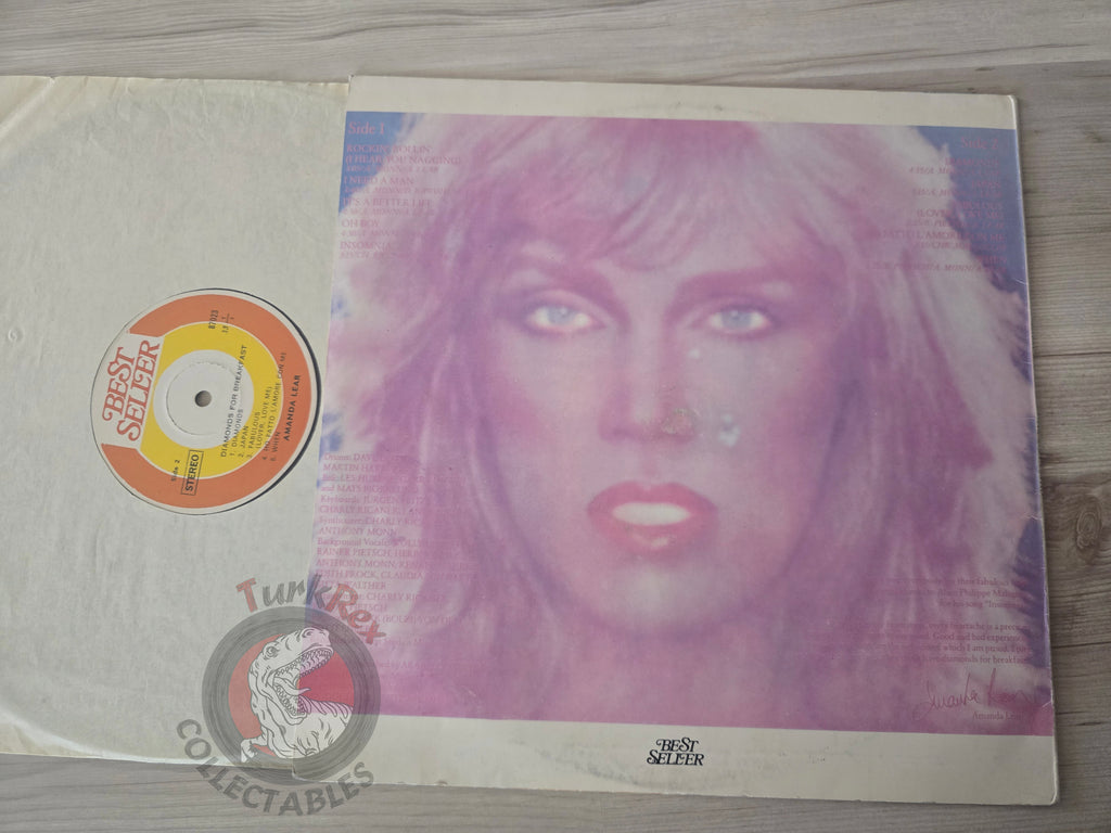 Amanda Lear – Diamonds For Breakfast Turkish Pressing Vinyl Turkey Edition