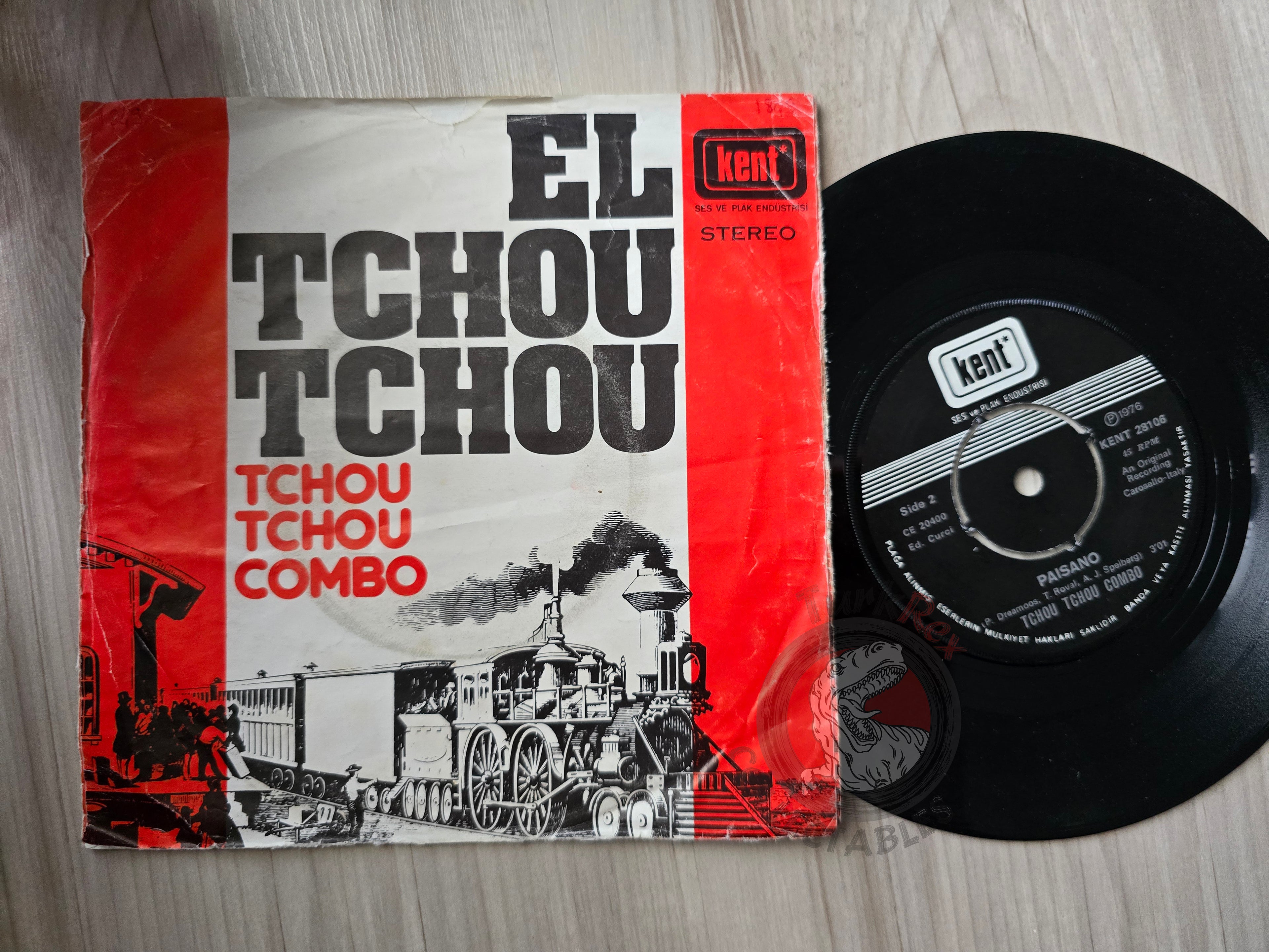 Tchou Tchou Combo – El Tchou Tchou 7" Turkish Pressing Vinyl Turkey Edition