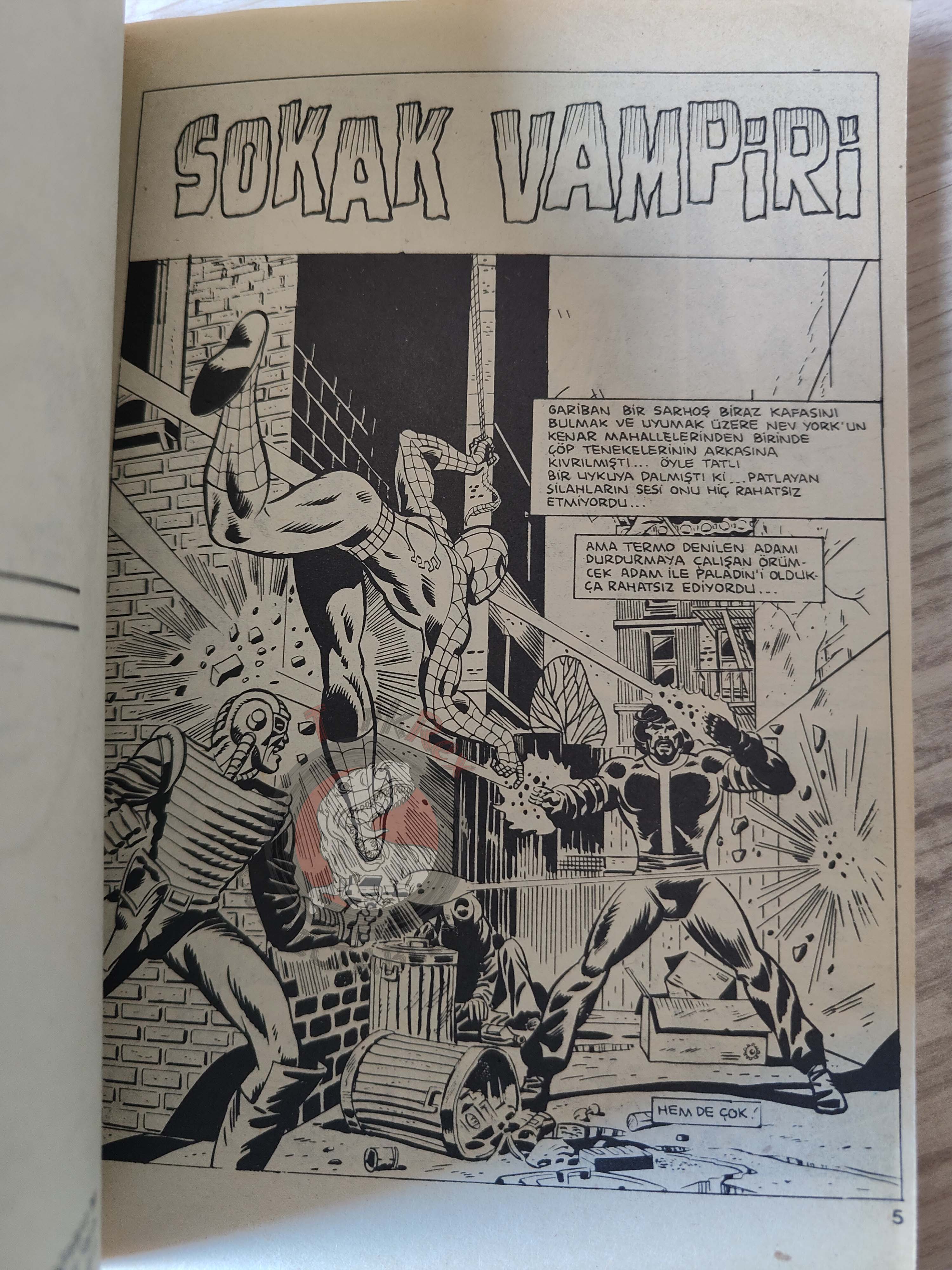 Spider-Man Vol #11 Turkish Comic Turkey Marvel Team Up #108 #109 #101 #102 Sub-Mariner #6 7