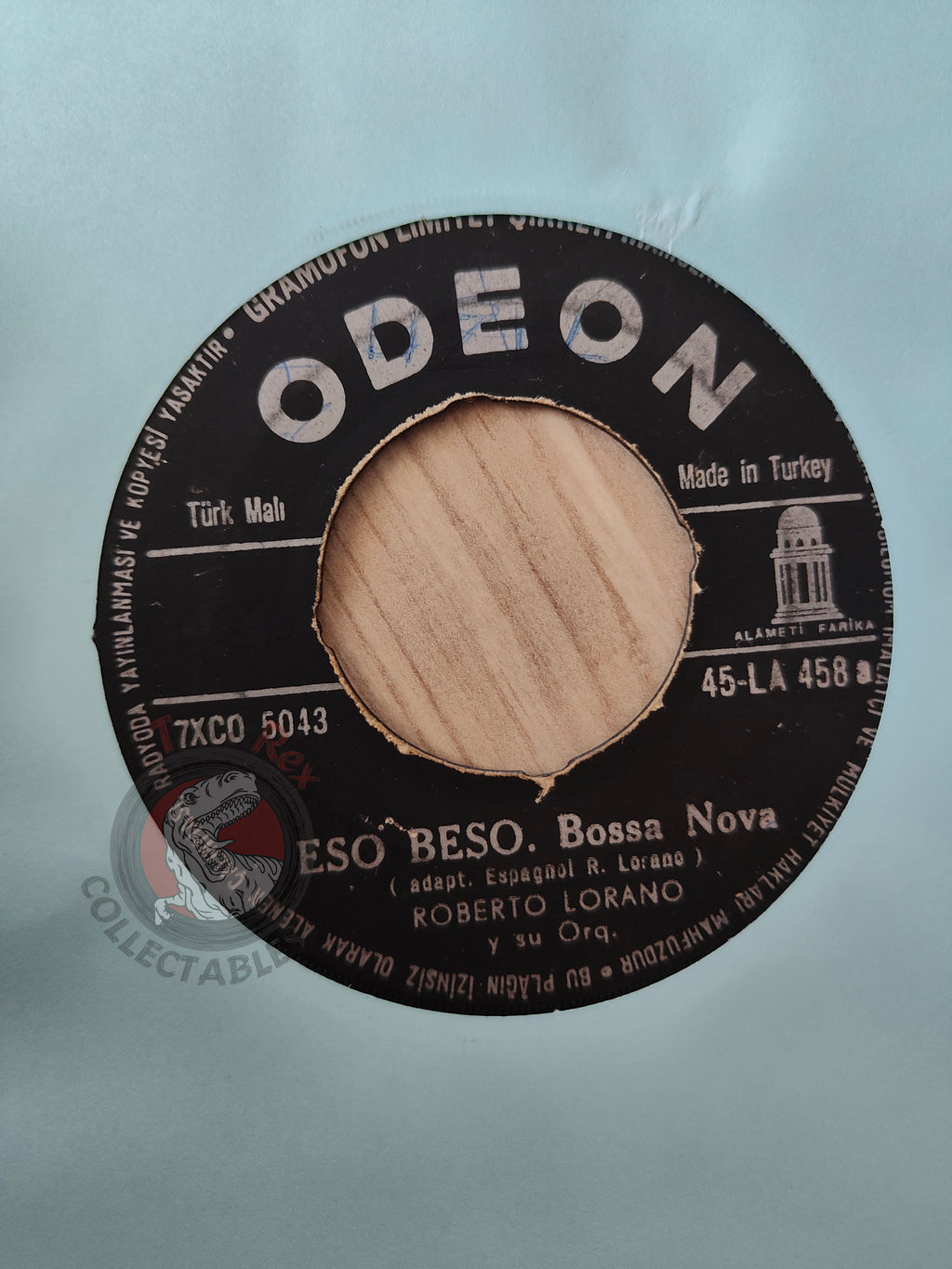 Roberto Lorano – Eso Beso / Madrid  7" Turkish Pressing Vinyl Turkey Edition