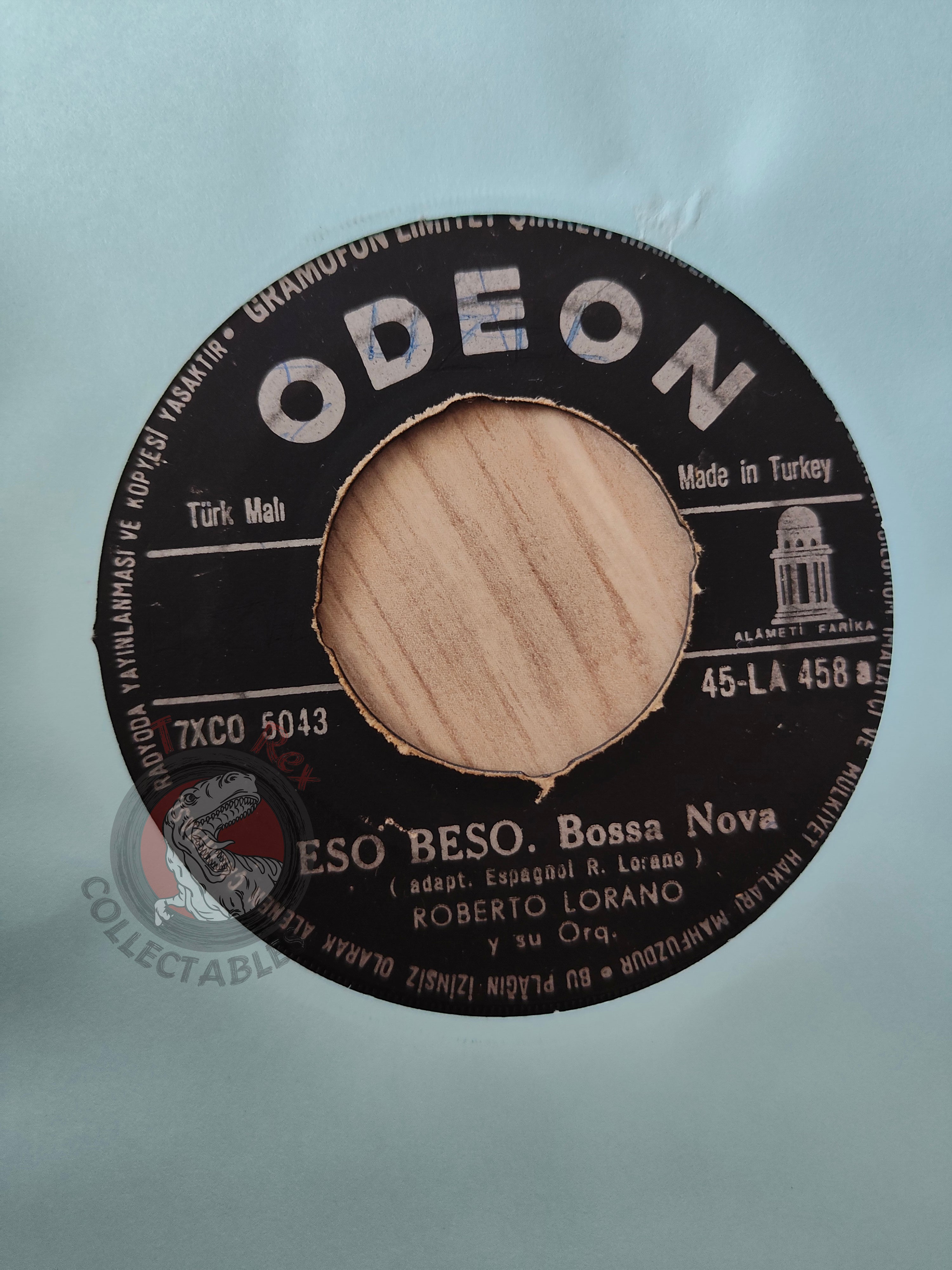 Roberto Lorano – Eso Beso / Madrid  7" Turkish Pressing Vinyl Turkey Edition